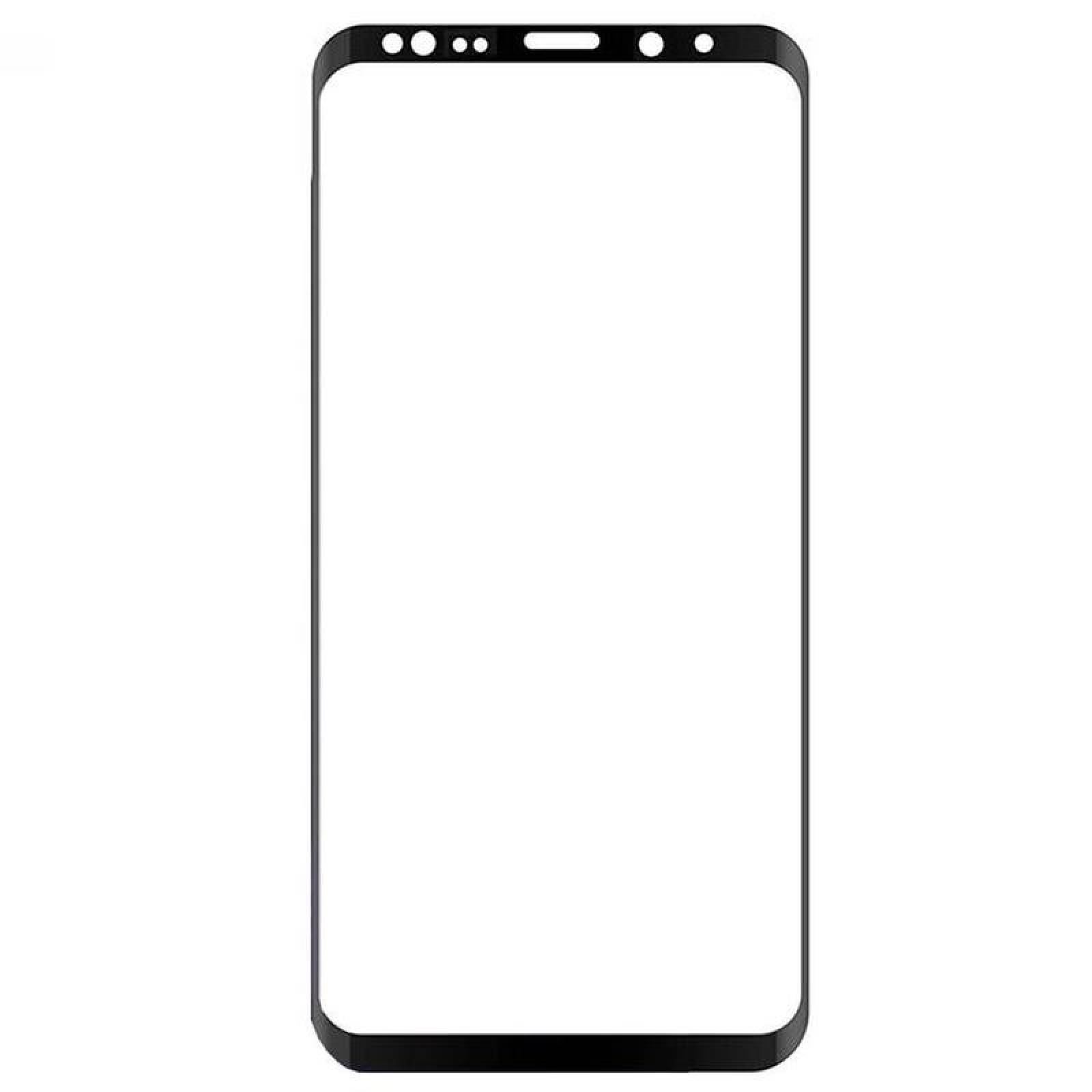 Protector de Pantalla Invisible 3D, MXGLE-004-5, Galaxy S9 Plus, 3D, 147mm, Cristal Templado, Transparente/Negro., SamsungBlack