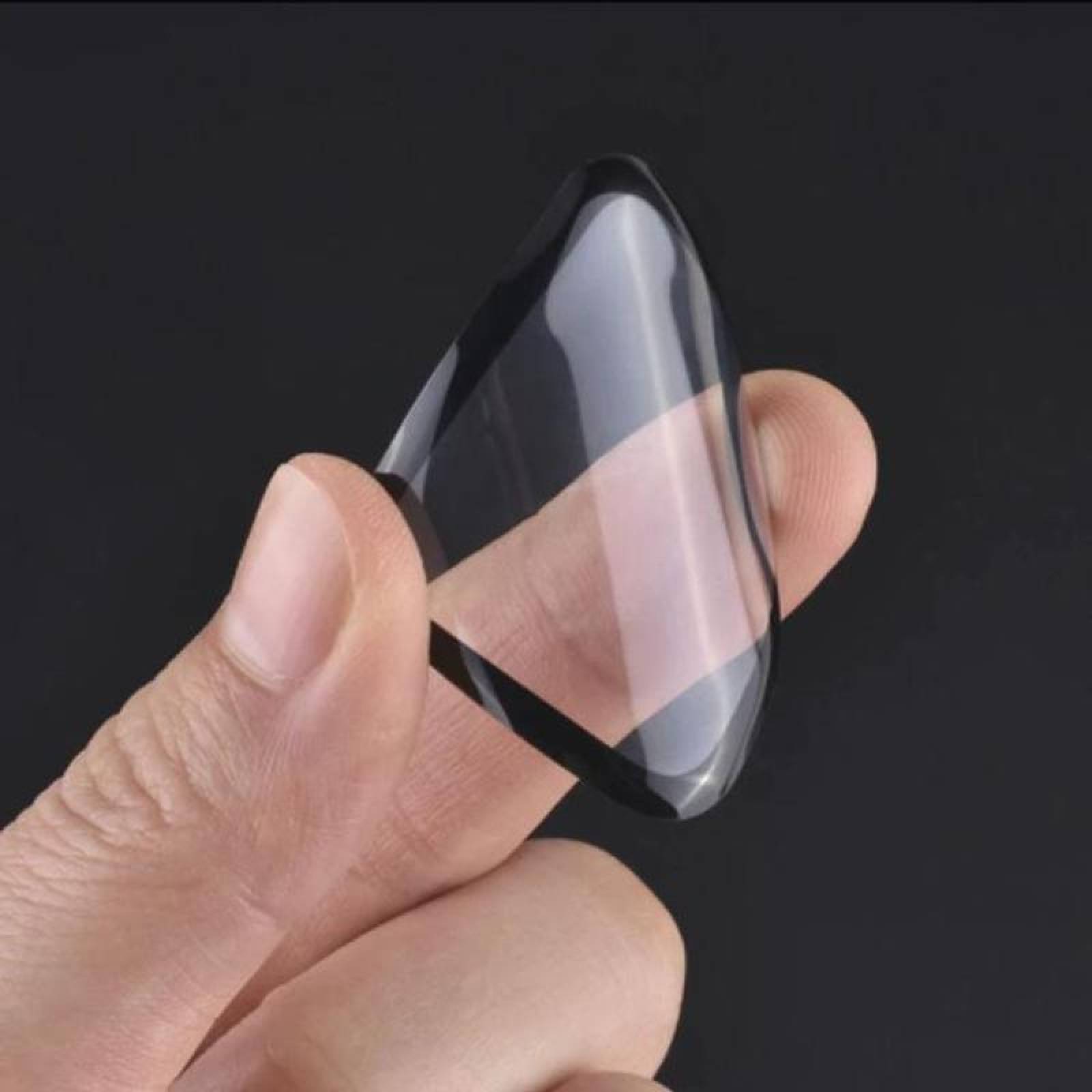 Cristal de Alta Resistencia Bonito, MXTGD-004-4, 44 mm, Serie 4-5, Vidrio Templado, Transparente/Negro., 3D Tempered Glass