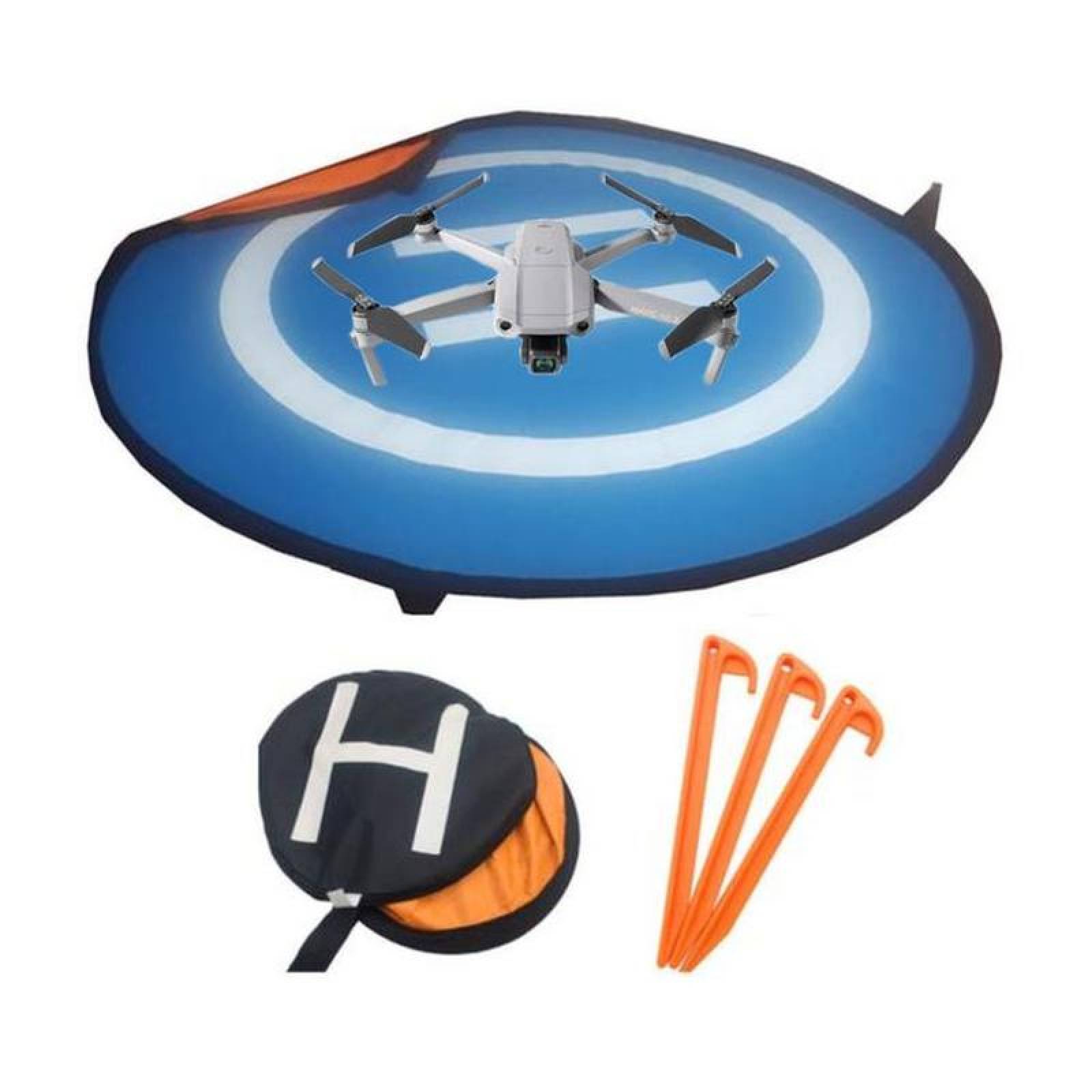 Pista de Aterrizaje de Dron Ligero, MXLDG-001-3, Accesorio para Dron, Anaranjado con Azul, Mavic, Mavic Pro/Zoom, Mavic 2, Mavic Air, Nailon,, LandingGear