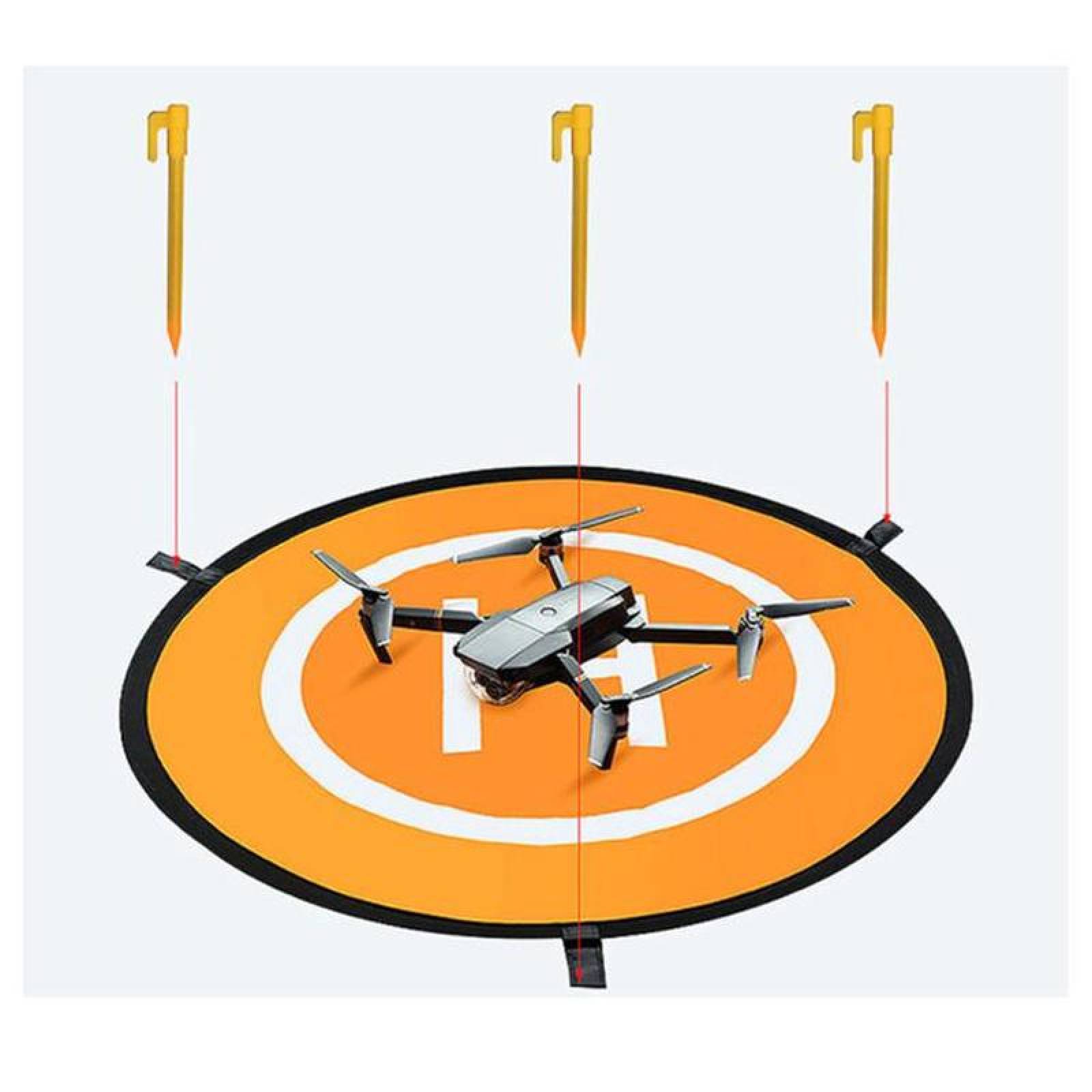 Pista de Aterrizaje de Dron Ligero, MXLDG-001-3, Accesorio para Dron, Anaranjado con Azul, Mavic, Mavic Pro/Zoom, Mavic 2, Mavic Air, Nailon,, LandingGear