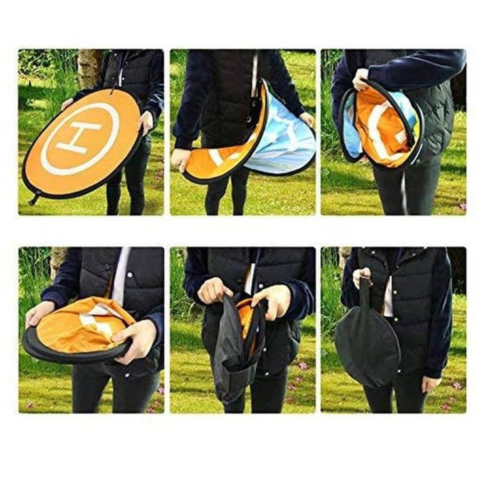 Pista de Aterrizaje de Dron Ligero, MXLDG-001-3, Accesorio para Dron, Anaranjado con Azul, Mavic, Mavic Pro/Zoom, Mavic 2, Mavic Air, Nailon,, LandingGear