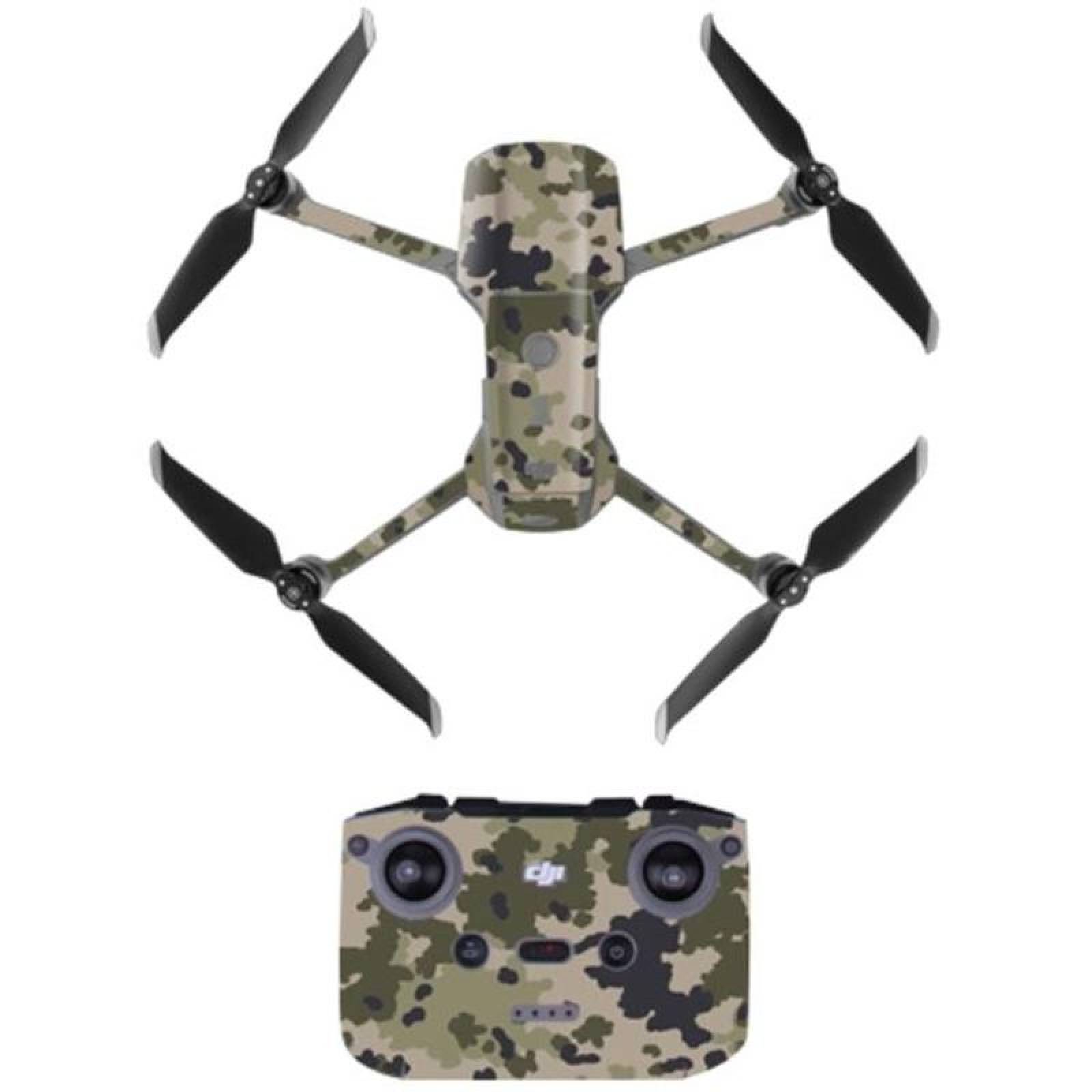 Conjunto de Skin Mavic Air 2, MXMAR-004-3, 8x10", Desert Camo/Camuflaje de Desierto, PVC, DJI Mavic Air 2, Impermeable, , StickyDecor