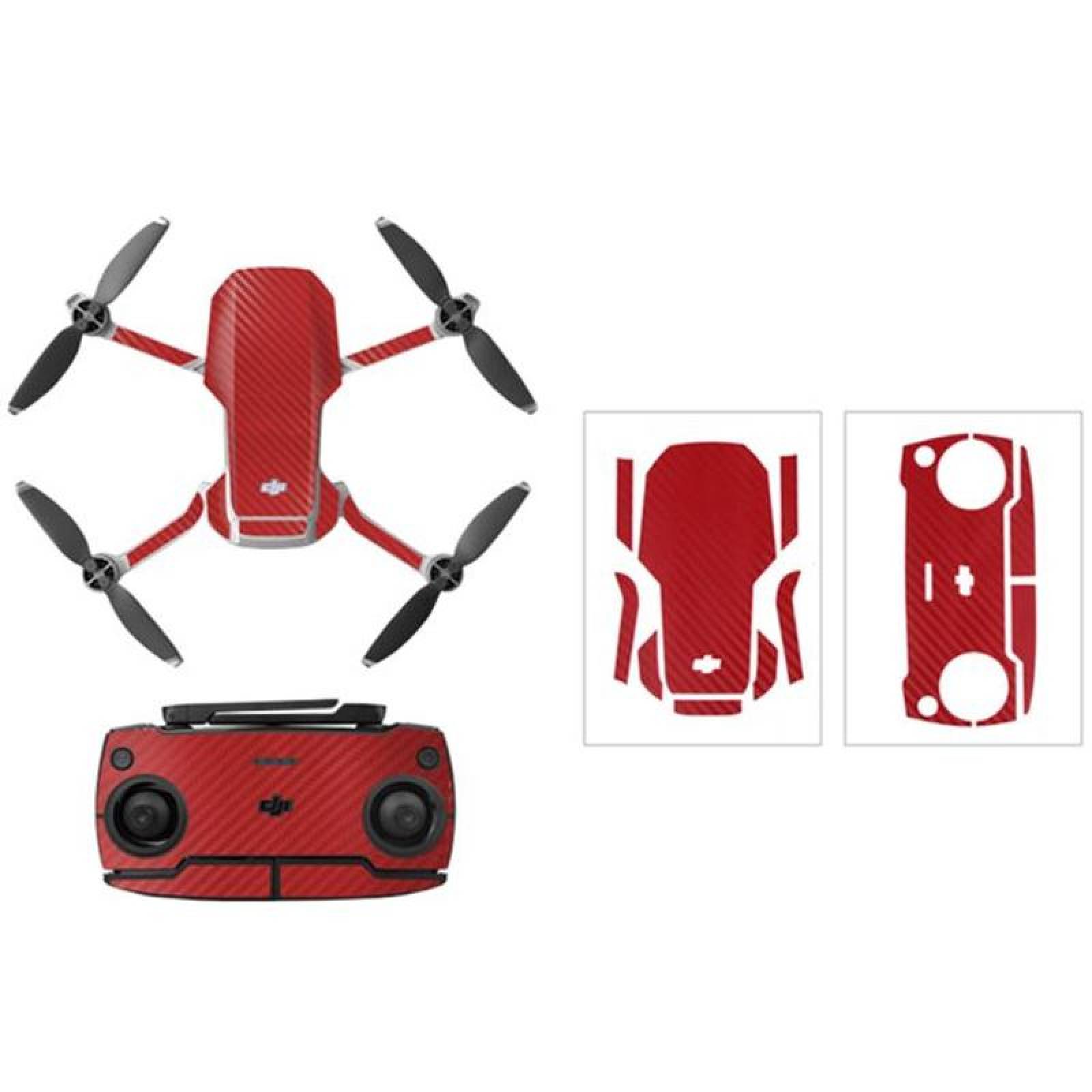 Pegatinas Para Dron Mavic Mini, MXMVM-002-3, 5x7 Pulgadas, Pegatinas, Granito Rojo, DJI Mavic Mini /2/SE, Impermeable, , PlayDecor