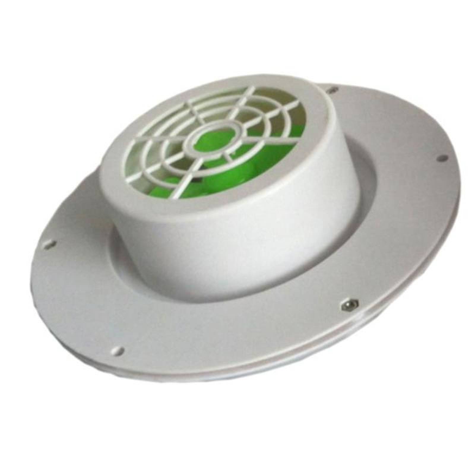 Extractor Solar para Baño de Camper MXSVT-002-4 Blanco Ducto 4" Diámetro 20 m3hr 5V 1W 5 dB SolarVent