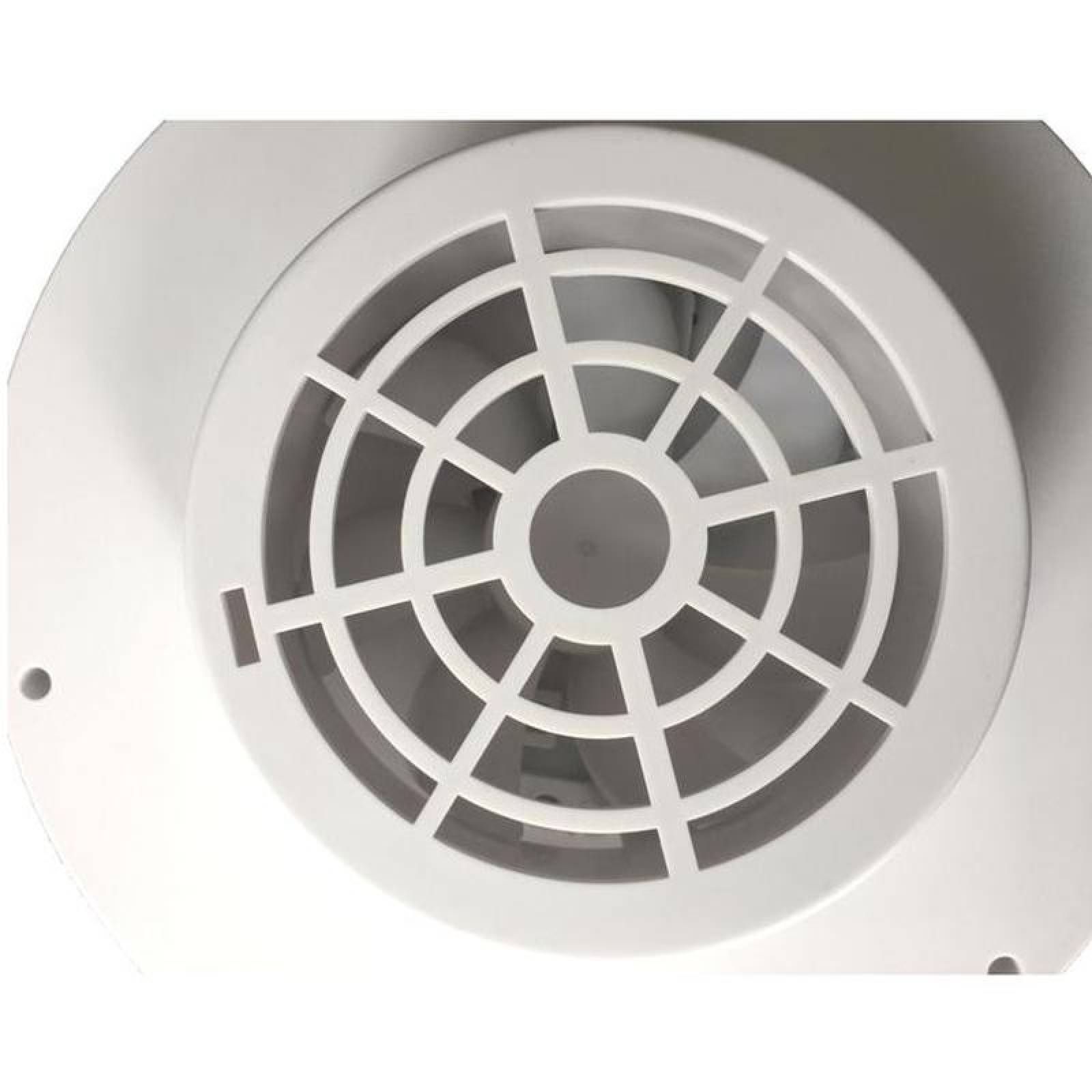 Extractor Solar para Baño de Camper MXSVT-002-4 Blanco Ducto 4" Diámetro 20 m3hr 5V 1W 5 dB SolarVent