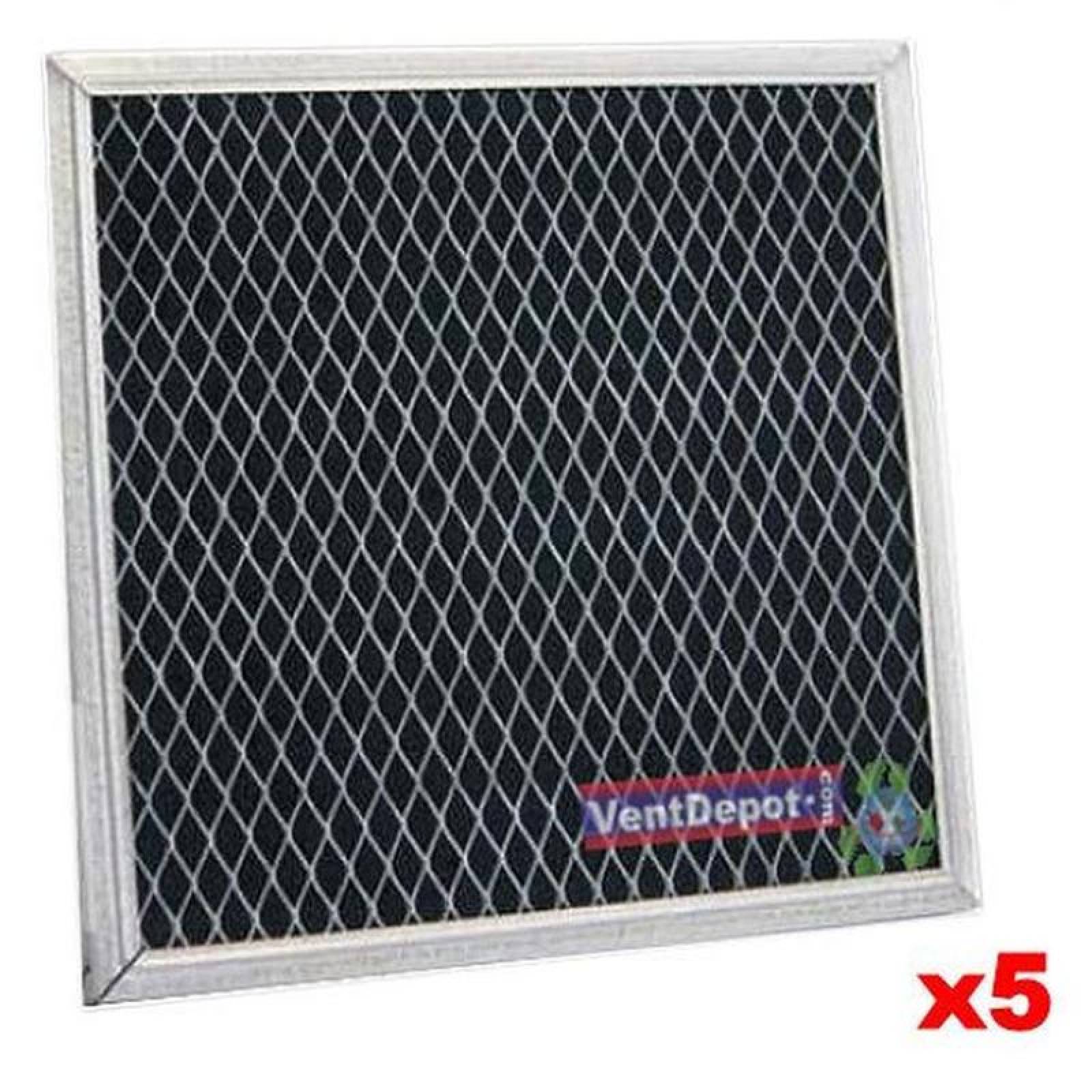 Filtro de Carbon Activado para Aire MXCRB-1052 24x40x2" Eficiencia 70 a 75porciento a 30 micras 8352m3hr desechable 5Pzas CarbX