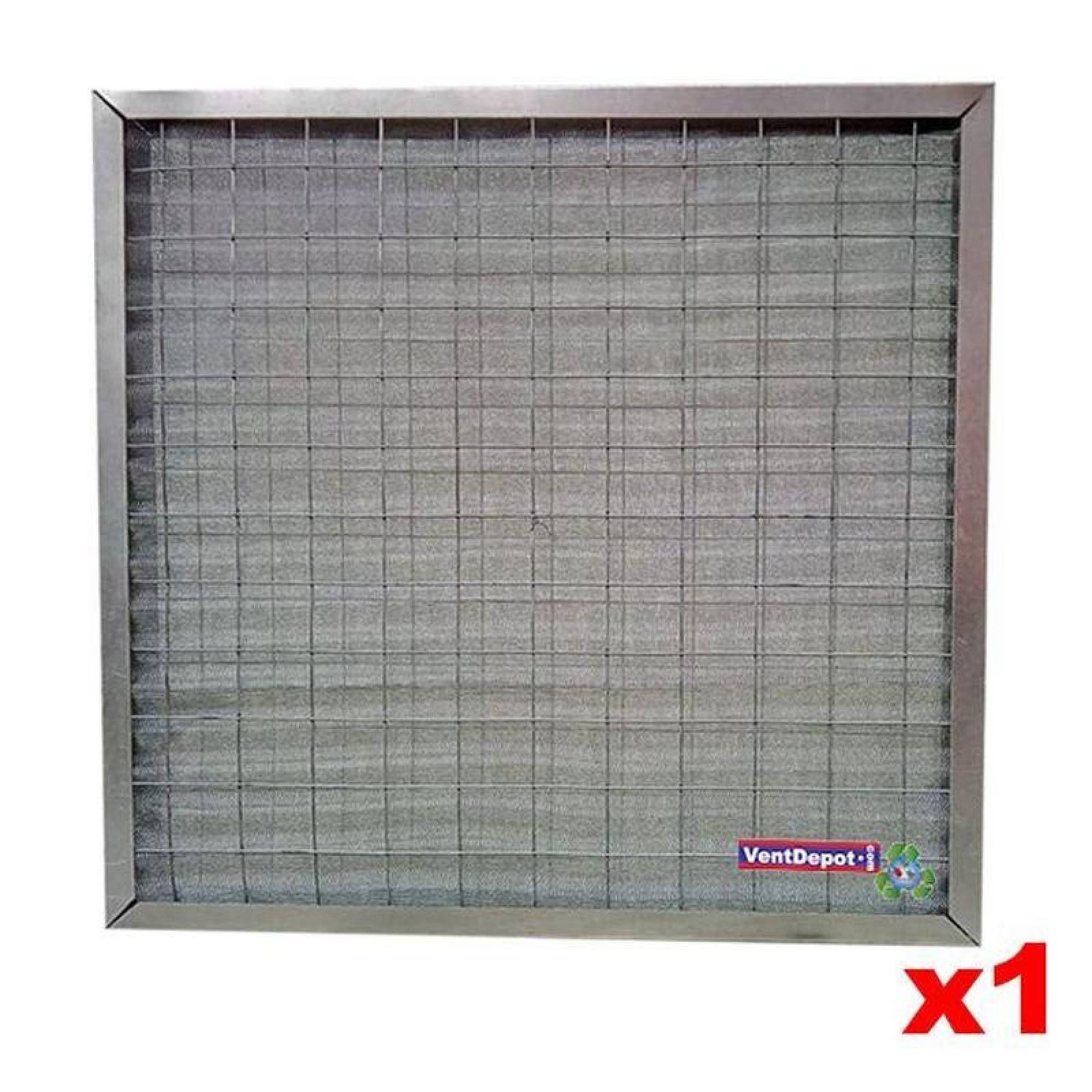 Purificadores Aire Captadores Arena MXEFN-019 20x20x2" MERV 10 Eficiencia 55 al 60porciento a 30micras 8mmcda a 625ppm 1Parte 1Pza AlumClean