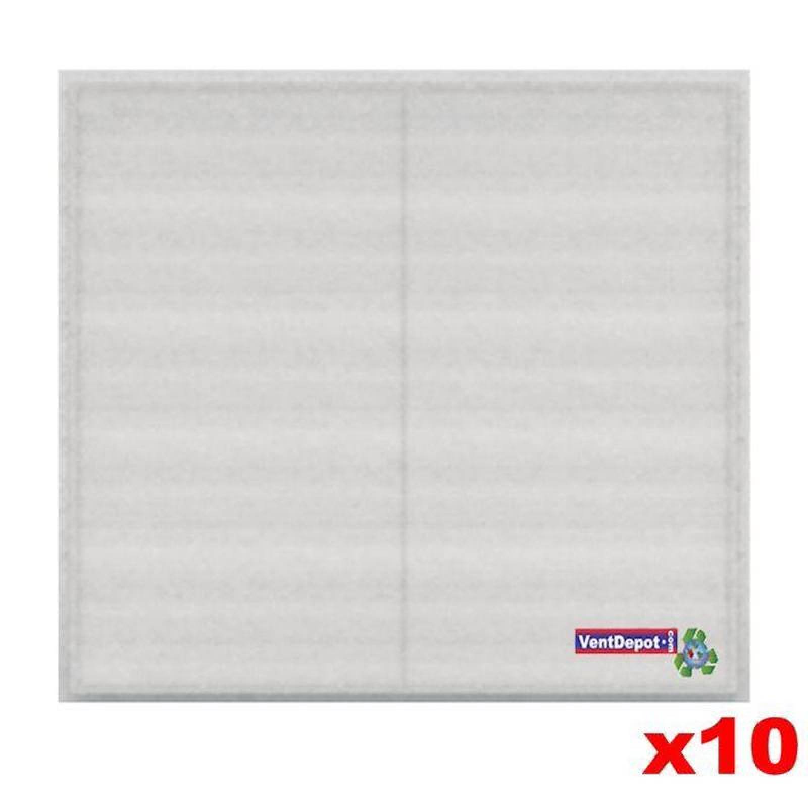 Filtros Para Aire Eficaz MXFFX-234 18x22x18" MERV 8 Eficiencia 75 a 85porciento a 30mic 495m3hr a 1mmcda desechable 10Pzas FlatFiltex