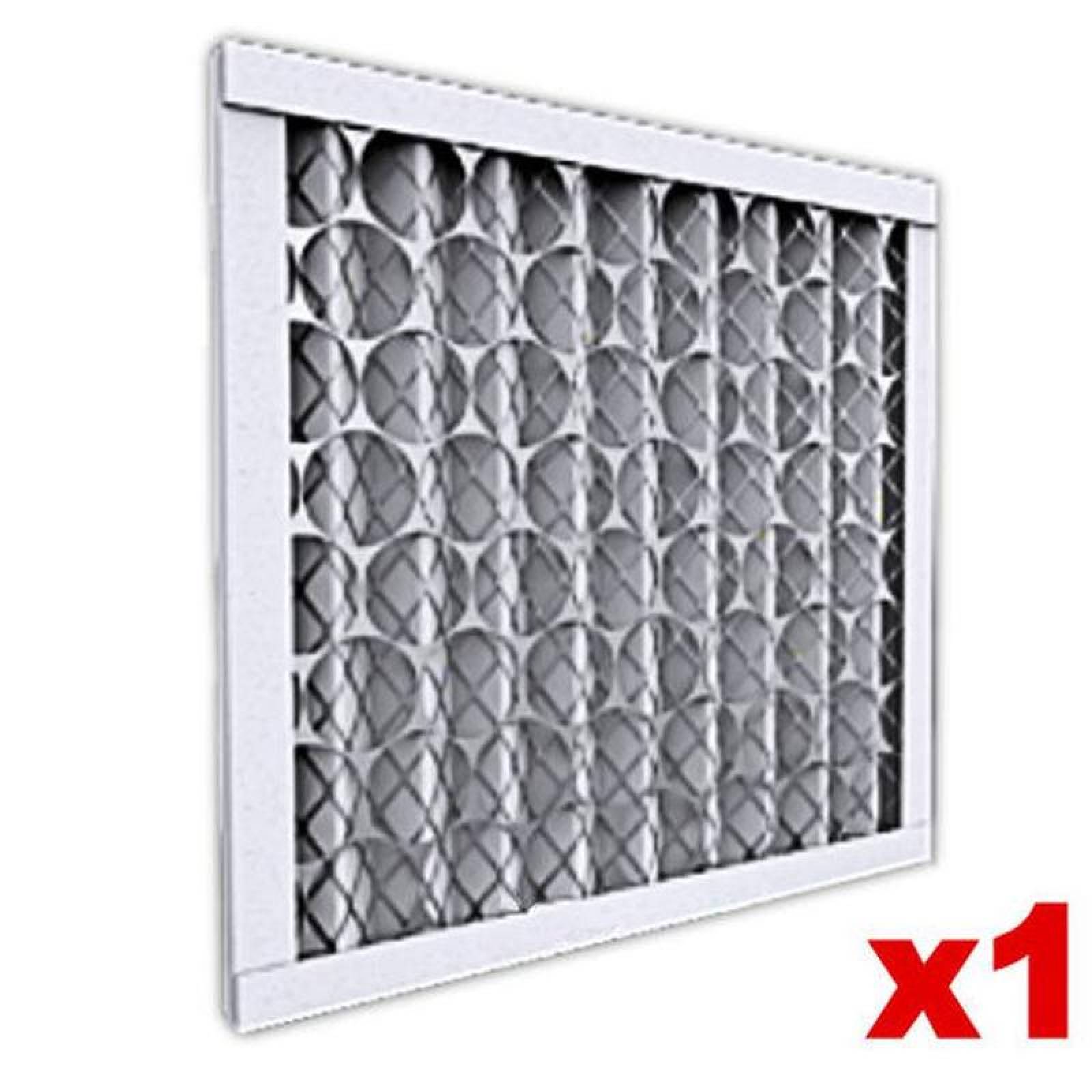 Filtradores de Aire Uso Comercial MXJPL-0400 8x40x2 MERV 12 Eficiencia 80 a 90porciento a 30 mic 2316m³hr a 1mmcda desechable 1 pza JuPlixa