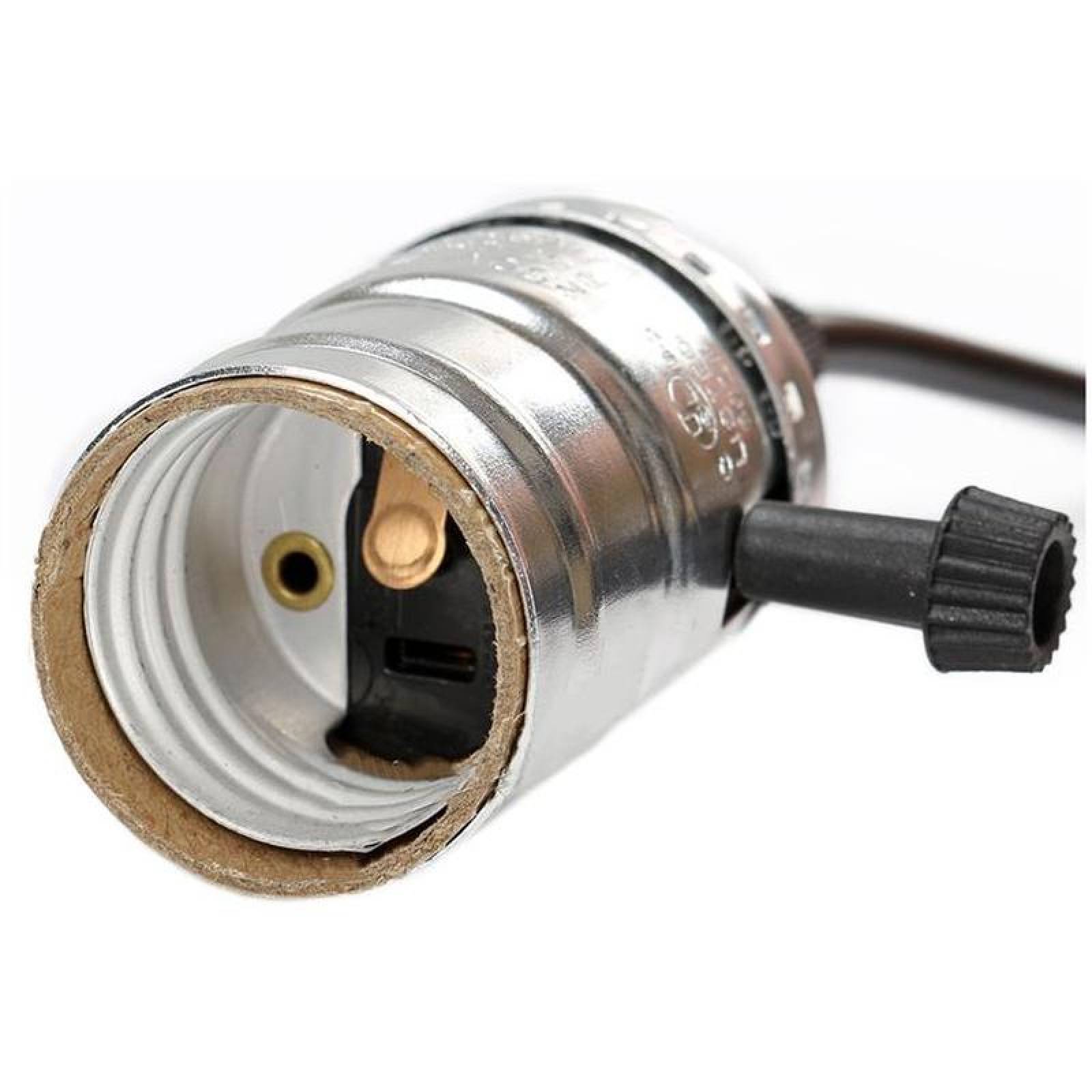 Portalámparas Tipo Edison MXKUL-012-1 100 Pzs E27 110-220V 60Hz, SockBul