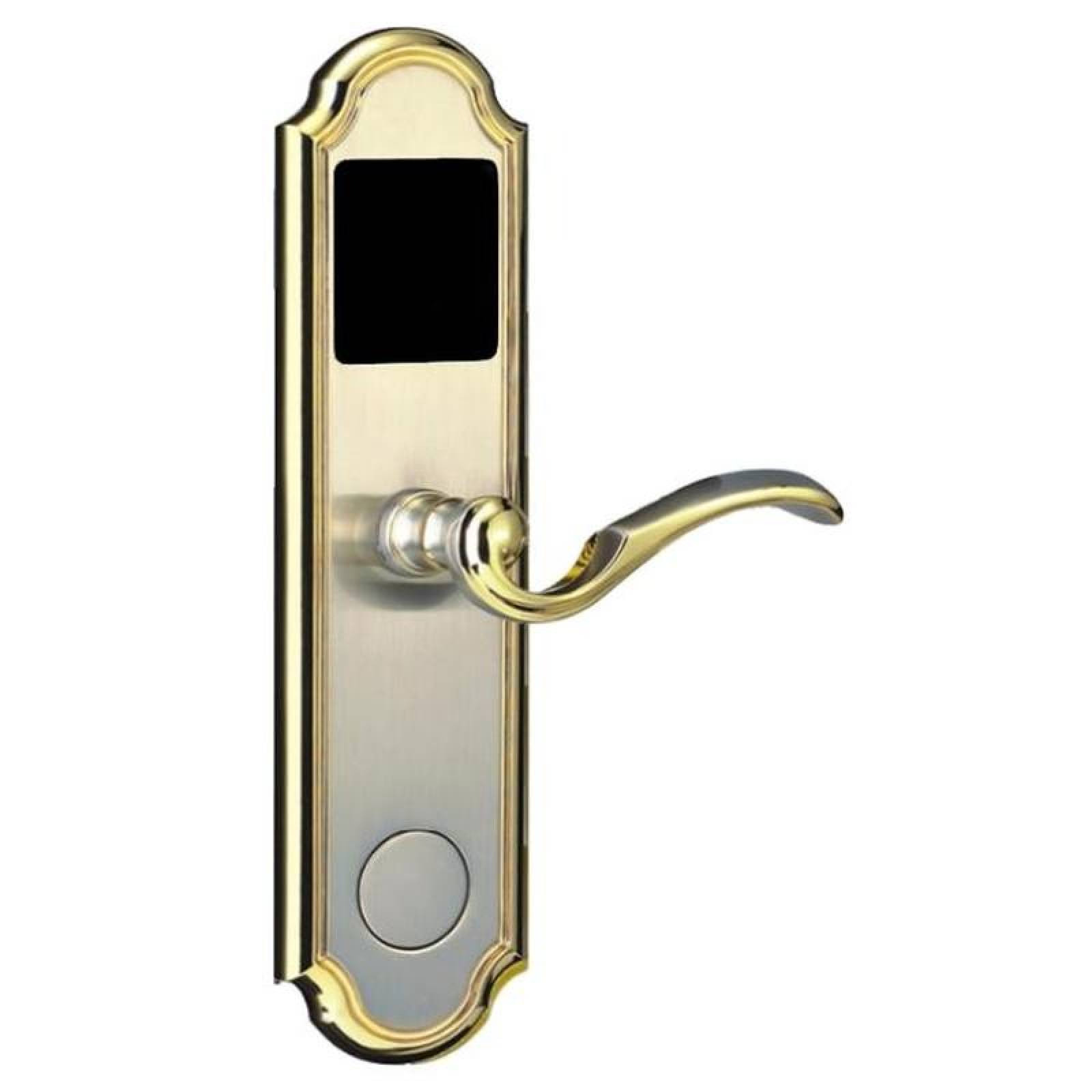 Chapas Electrónicas MXRDK-002-7 NFC Bronce Espesor de Puerta 35 a 55 mm Android y IOS Pilas 4 x AA No incluidas RadioKey