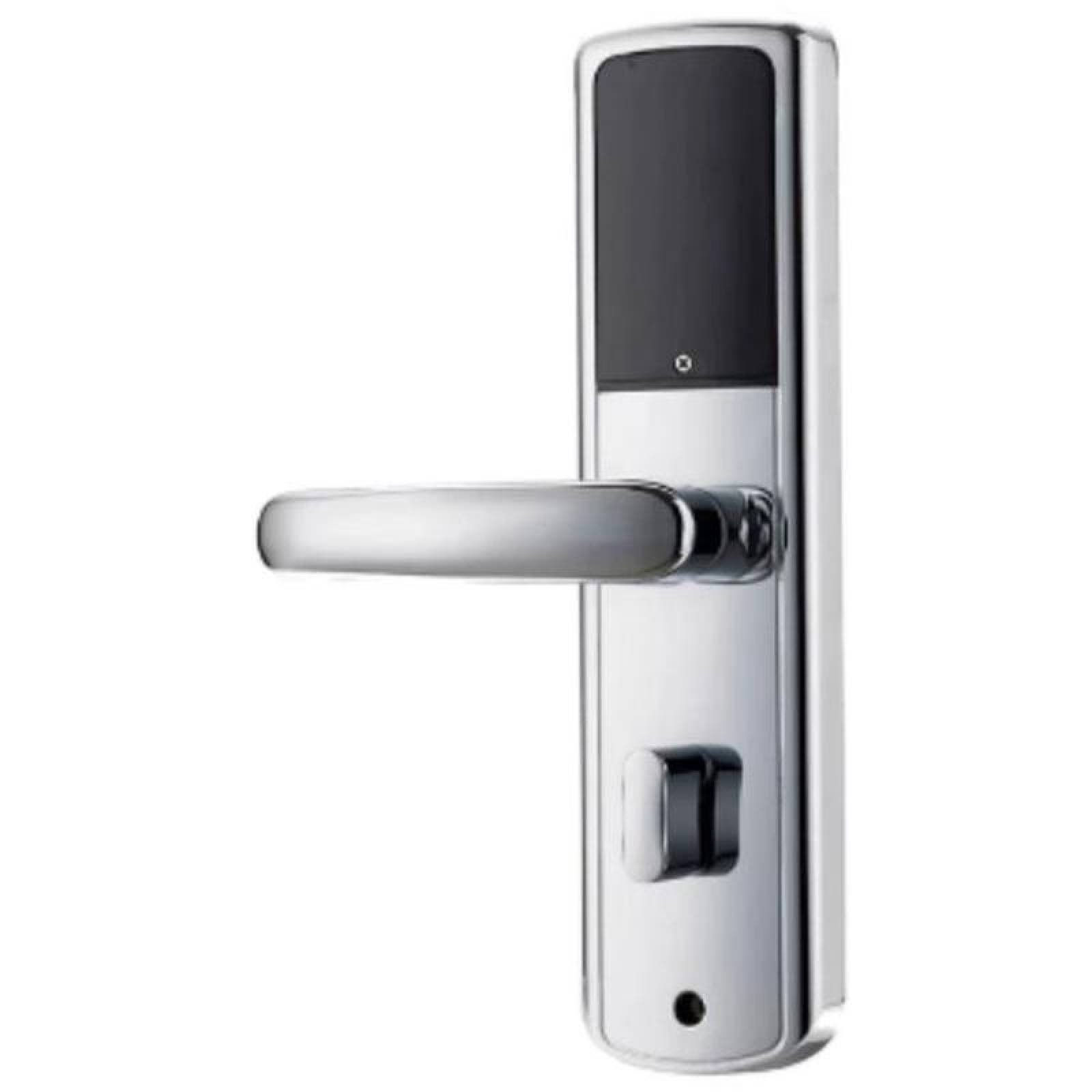 Chapa con Conectividad NFC MXSFK-001-13 NFC Plata Espesor de Puerta 35 a 55 mm Android y IOS Pilas 4 x AA No incluidas SoftKey