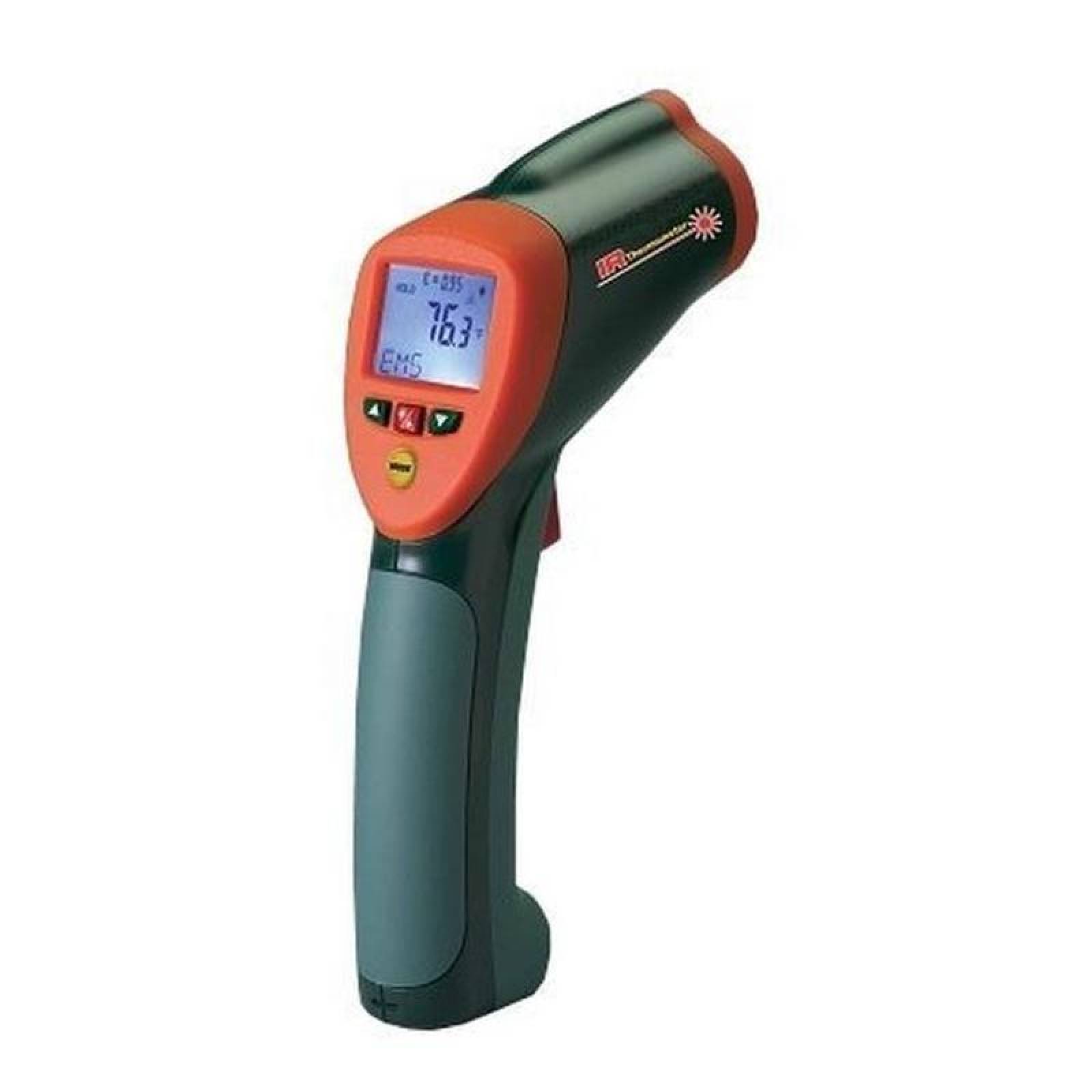 Termometros Laser Barato Digital MXATH-001-14 Distancia láser 30,5cm Rango -50 a 760C Campo de Visión 161 AlarmTherm