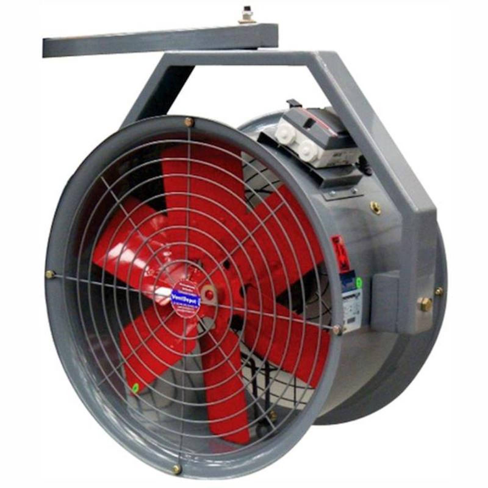 Ventiladores de Alto Flujo Fuerte, MXTDT-001-3, Aspas 16" Diámetro, 4018m3/hr, 127 V, 2.3A, 70dB, 1/8HP, 1 Fase, Techo, TuboDirect