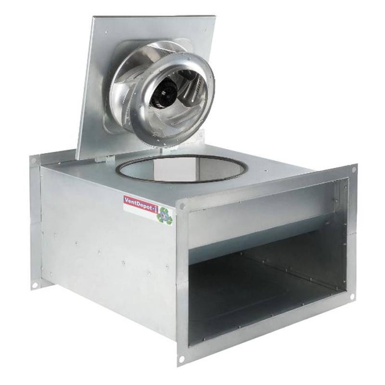 Ventiladores ara Ductos Rectangula MXLBW-001-2 Rotor externo 9" Diámetro 534 m³hr 3200RPM 210W 115127V 1,8A 78dB Temeratura Máxima 60 Grados LineBlower