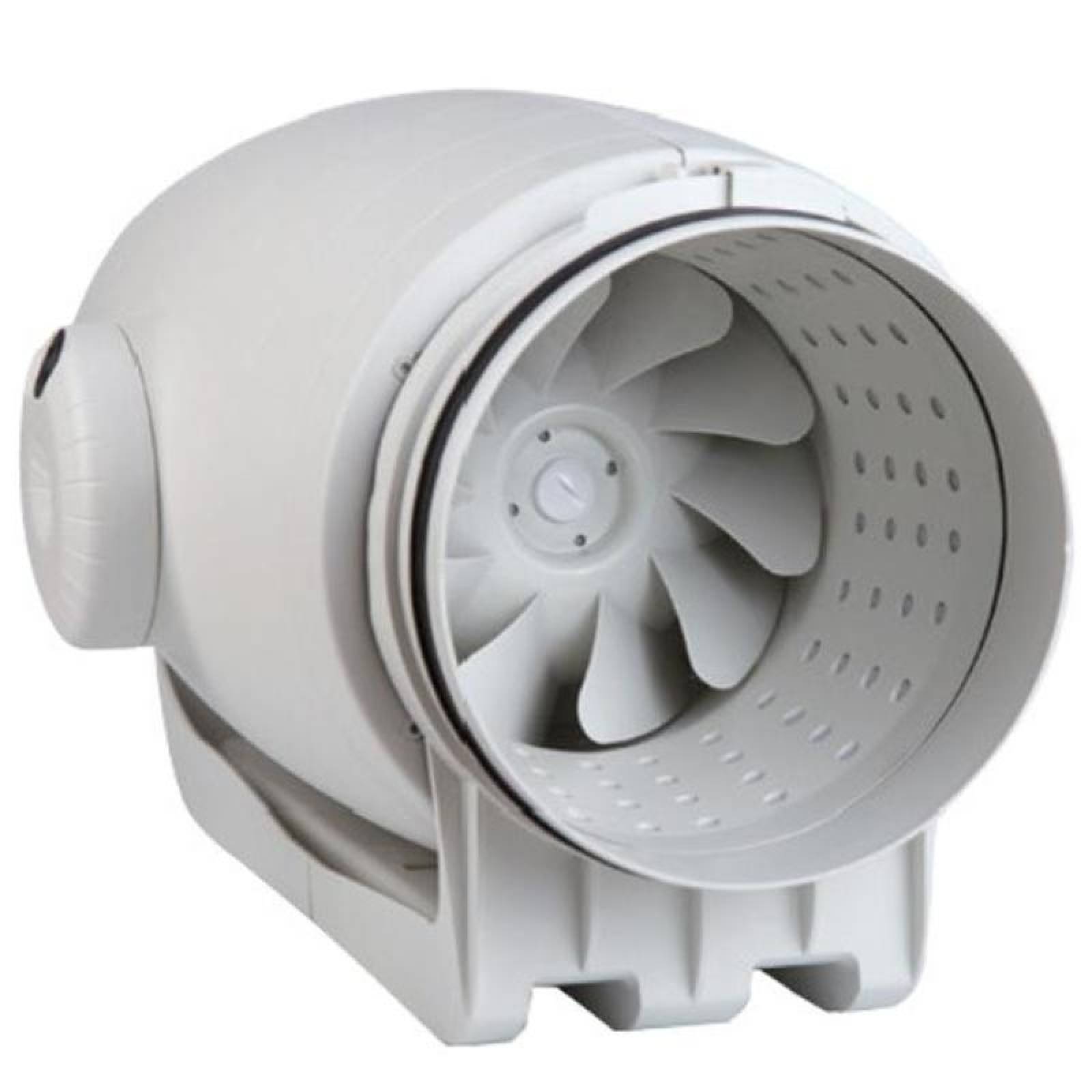 Extractores de Aire Media Presion, MXSAI-002-4, Ducto 5" Diámetro, 301 a 391m3/hr, 127V, 44W, 60Hz, 54dB, , SilentAir