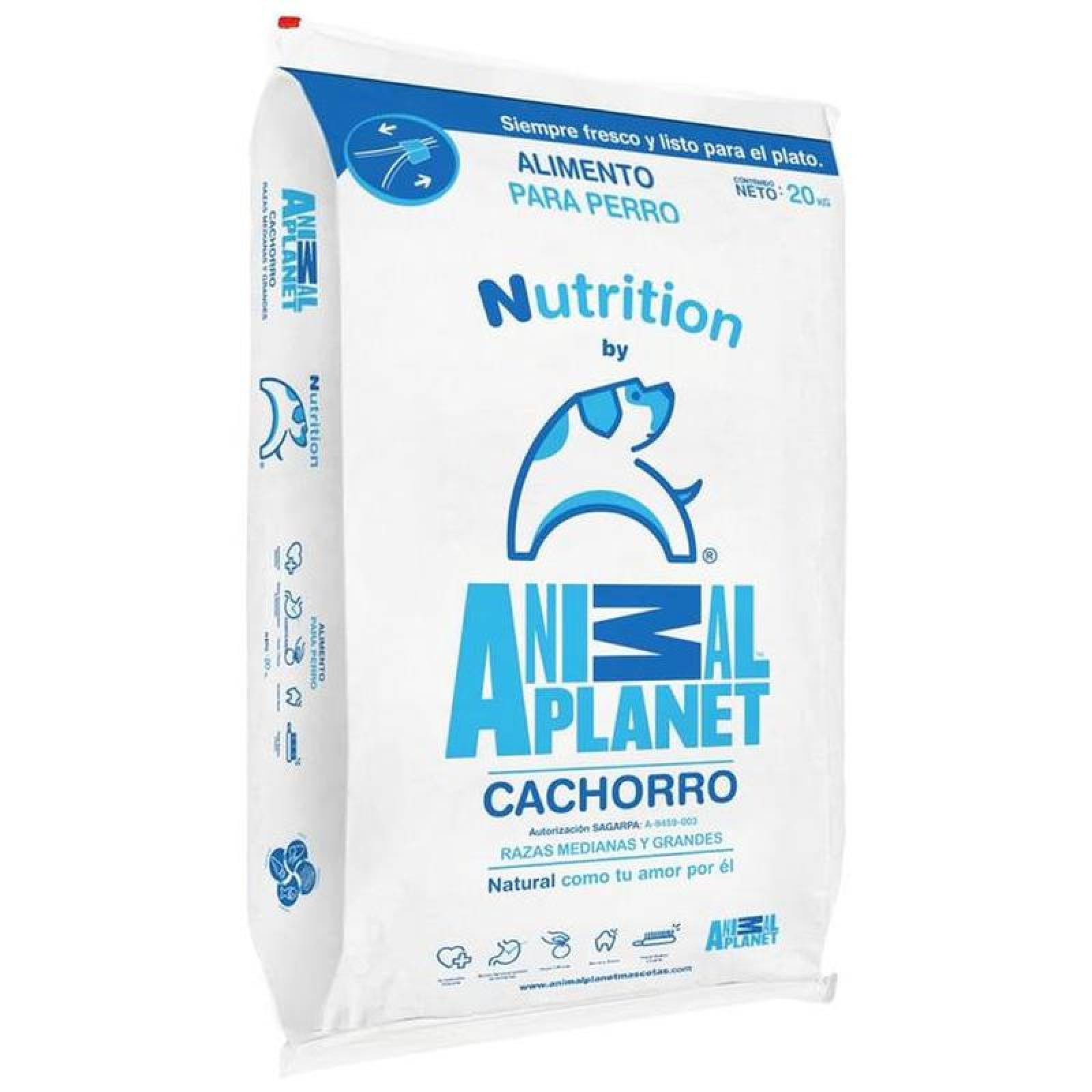 Comida para Perro Animal Planet, MXAPC-002-7, 8 Kg, Croquetas, Cachorro Raza Mediana y Grande., Animal Planet Nutrition Cachorro Razas Medianas y Grandes