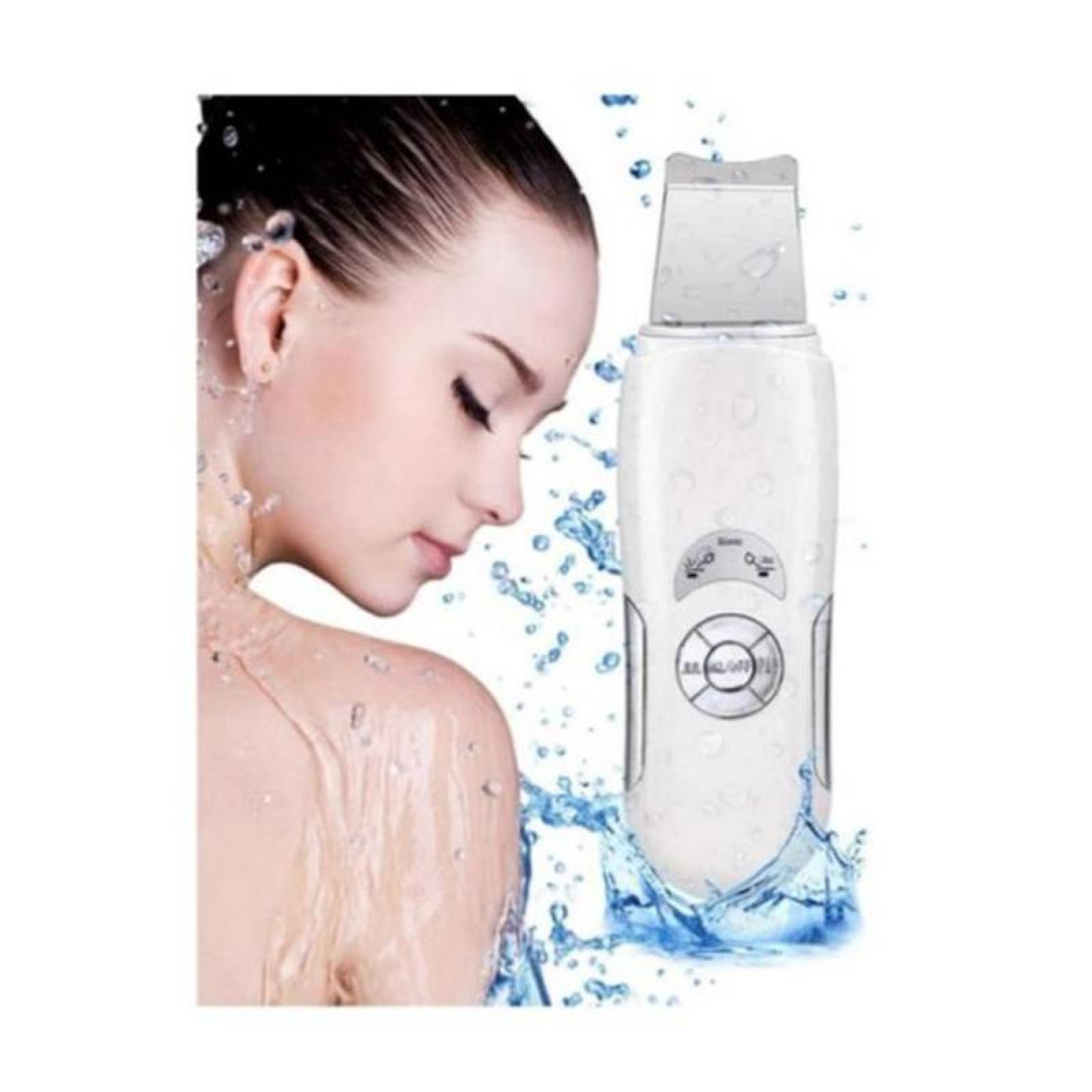 Espátula de limpieza Facial, MXSKI-001-19, Blanco, 3w, 100-240V, 50-60Hz, Salida 7,5V, mA 600, Plástico ABS,, SkinFresh