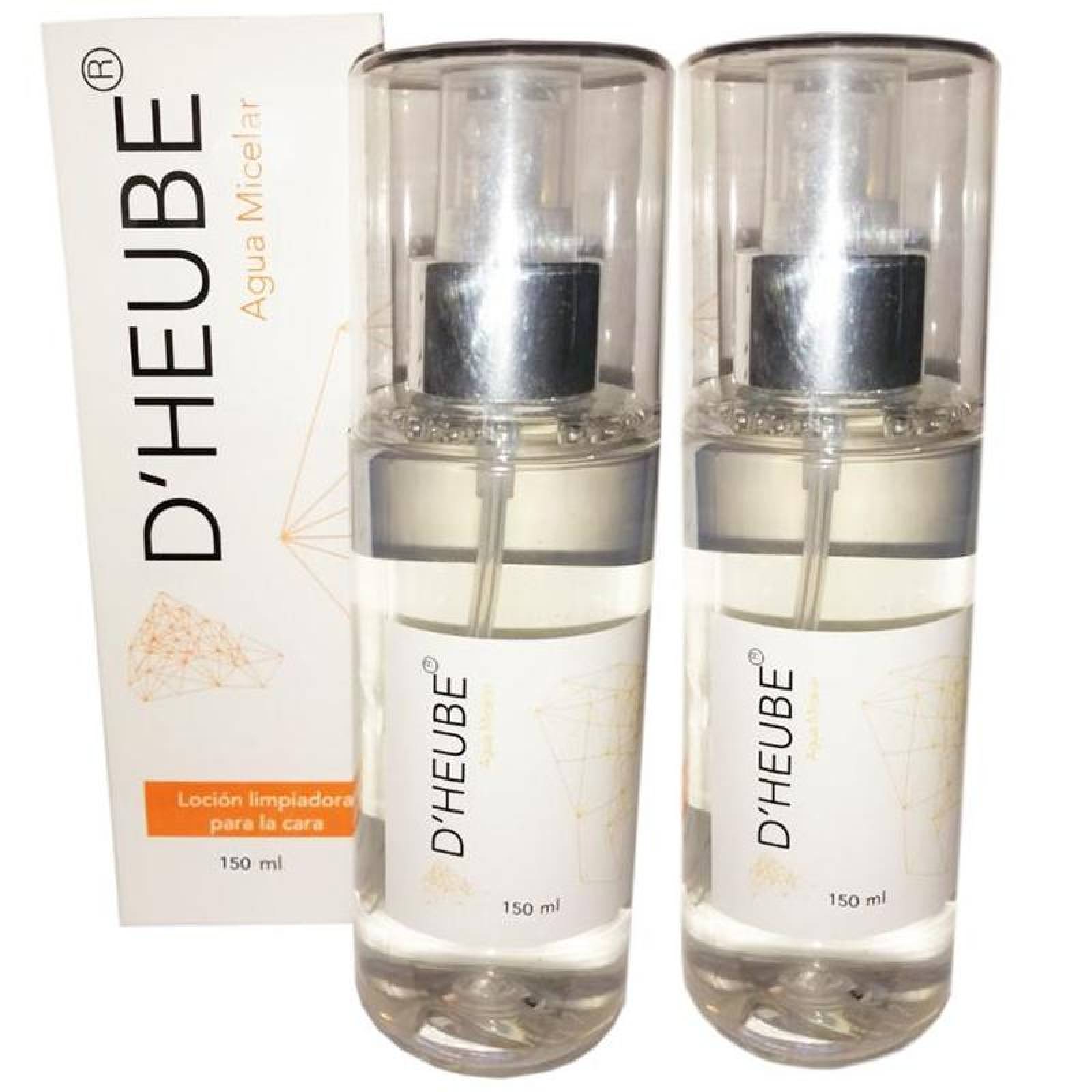 Locion Micelar para Rostro Novocrin MXFAL-002-1 2 Pzs 150ml Locion Facial100porciento Natural Uso Diario, FaceClean