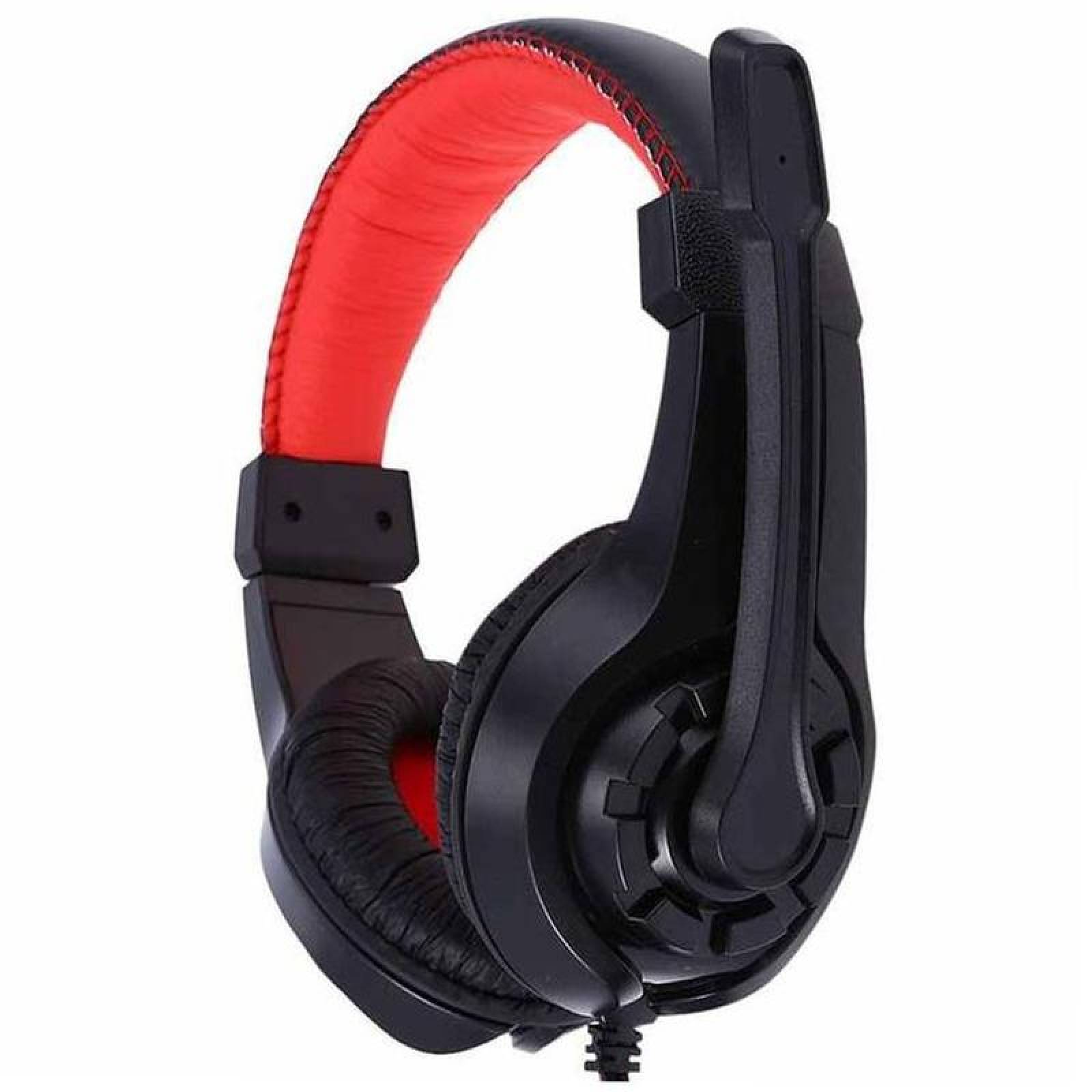 Auricular con Micrófono, MXGIU-002-9, Rojo, Jack 3.5mm, Cable 2.m, 105±3dB, 20Hz a 20000Hz, SpecialBass
