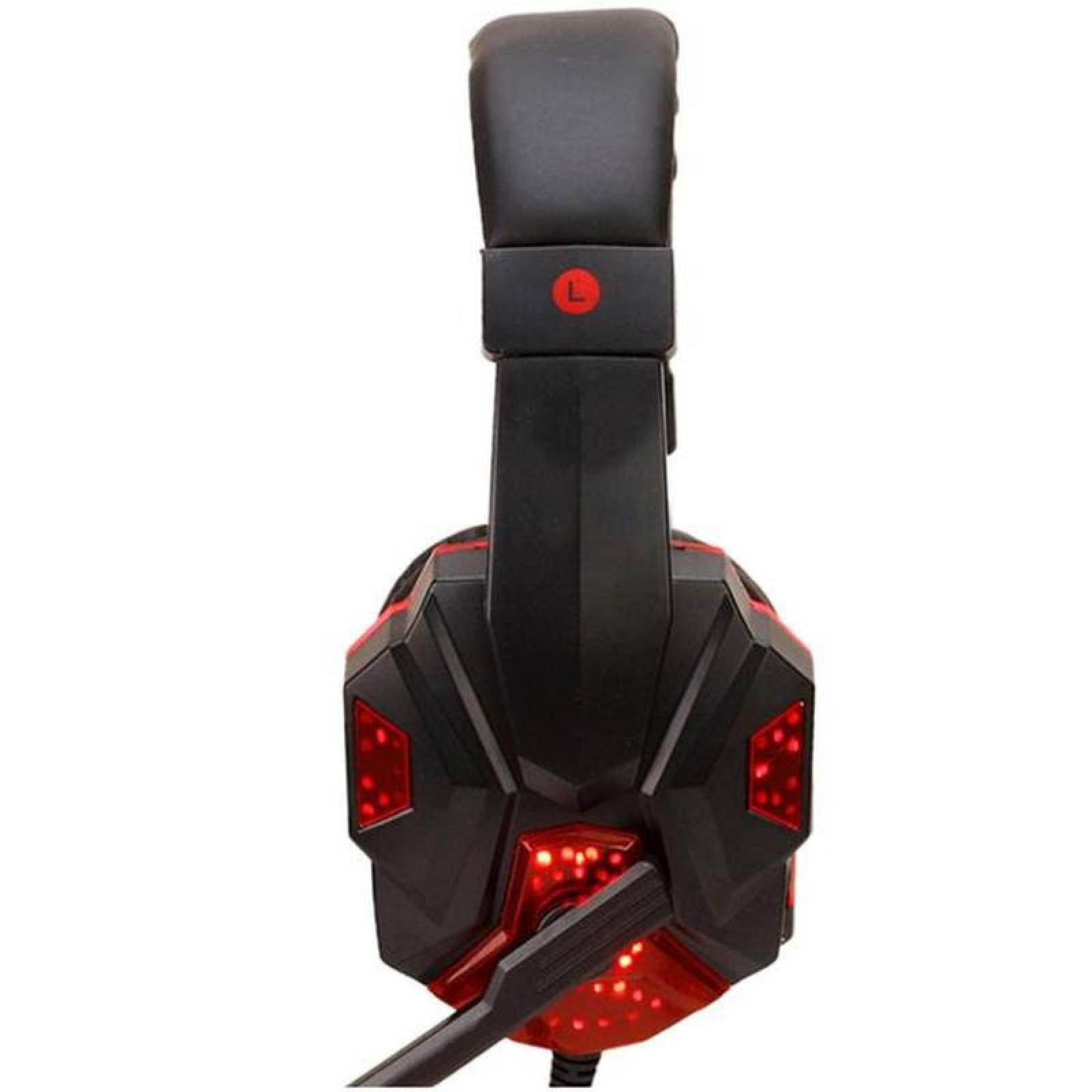 Audífonos para equipos de computo, MXRPN-002-8, 40mm, 2.2m, 20-20000Hz, 105± 3DB, con Micrófono, Rojo, SounDex