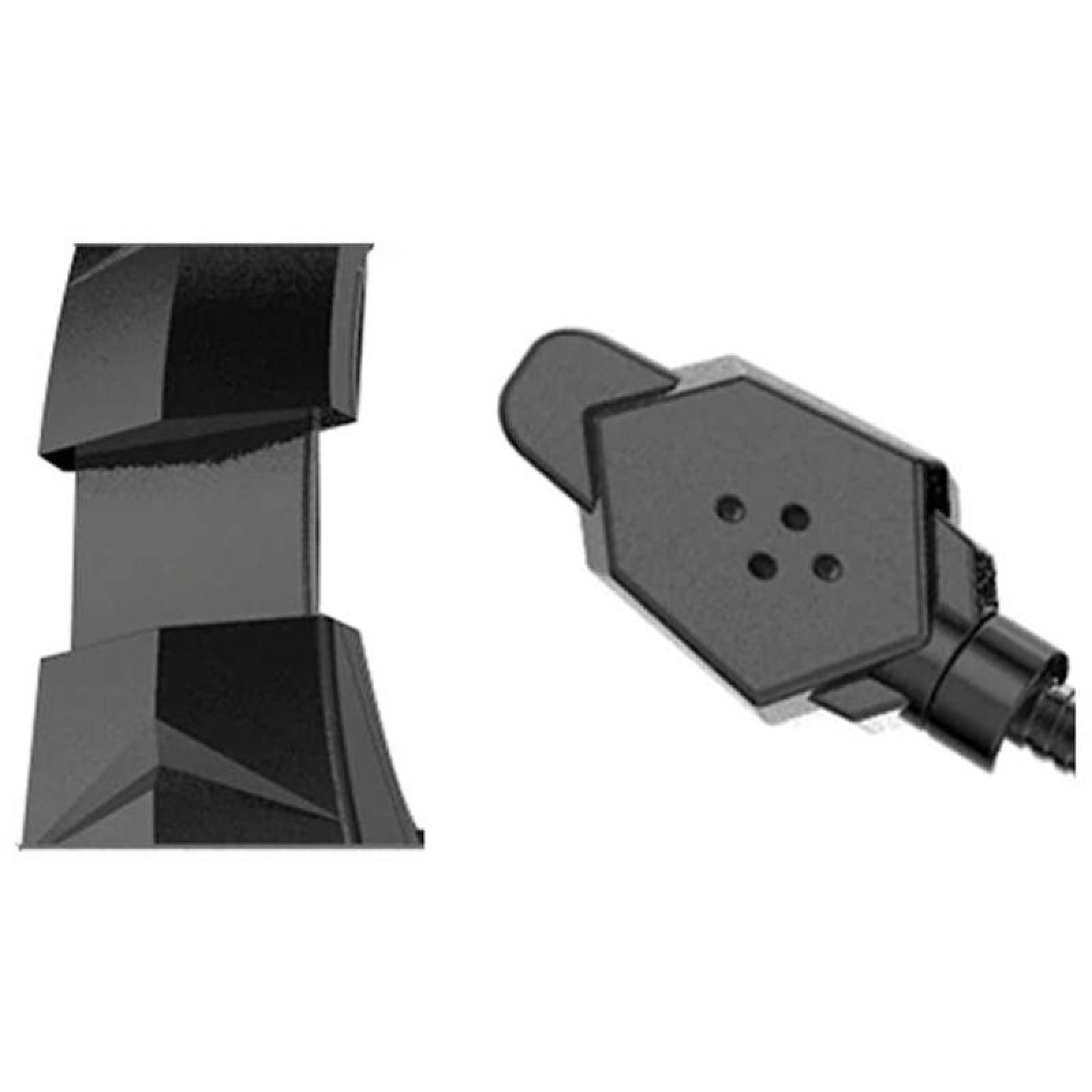 Auriculares Resistentes, MXRRO-001-12, 40mm, 2.2m, 20-20000Hz, 105± 3DB, con Micrófono, Negro, BlackUltra