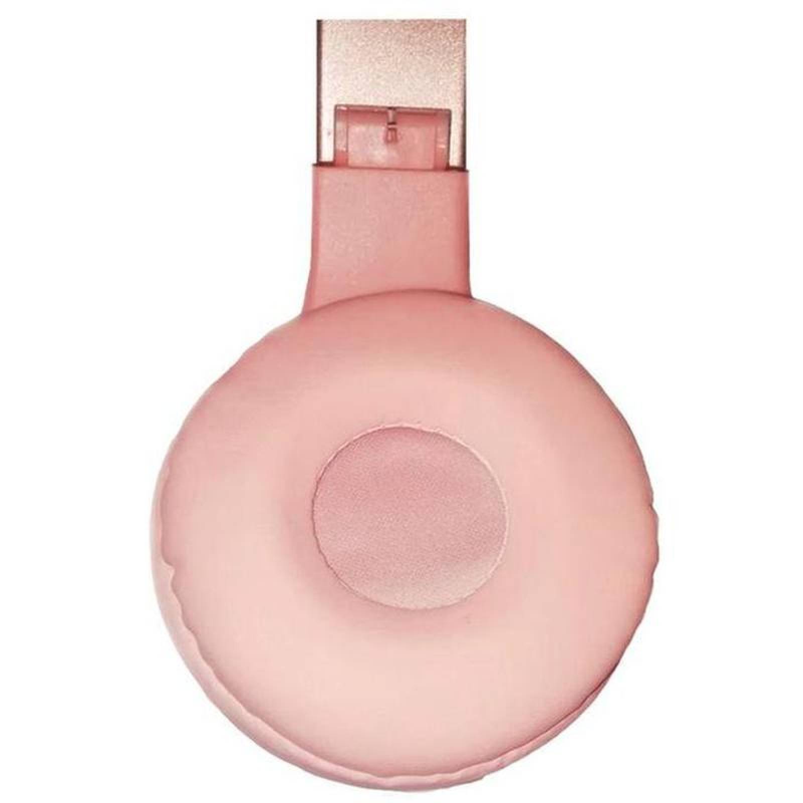 Auriculares Rosas, MXKYB-001-2, Rosa, Jack 3.5mm, Cable 2.m, 36dB, 20Hz a 20000Hz, PinkyBass