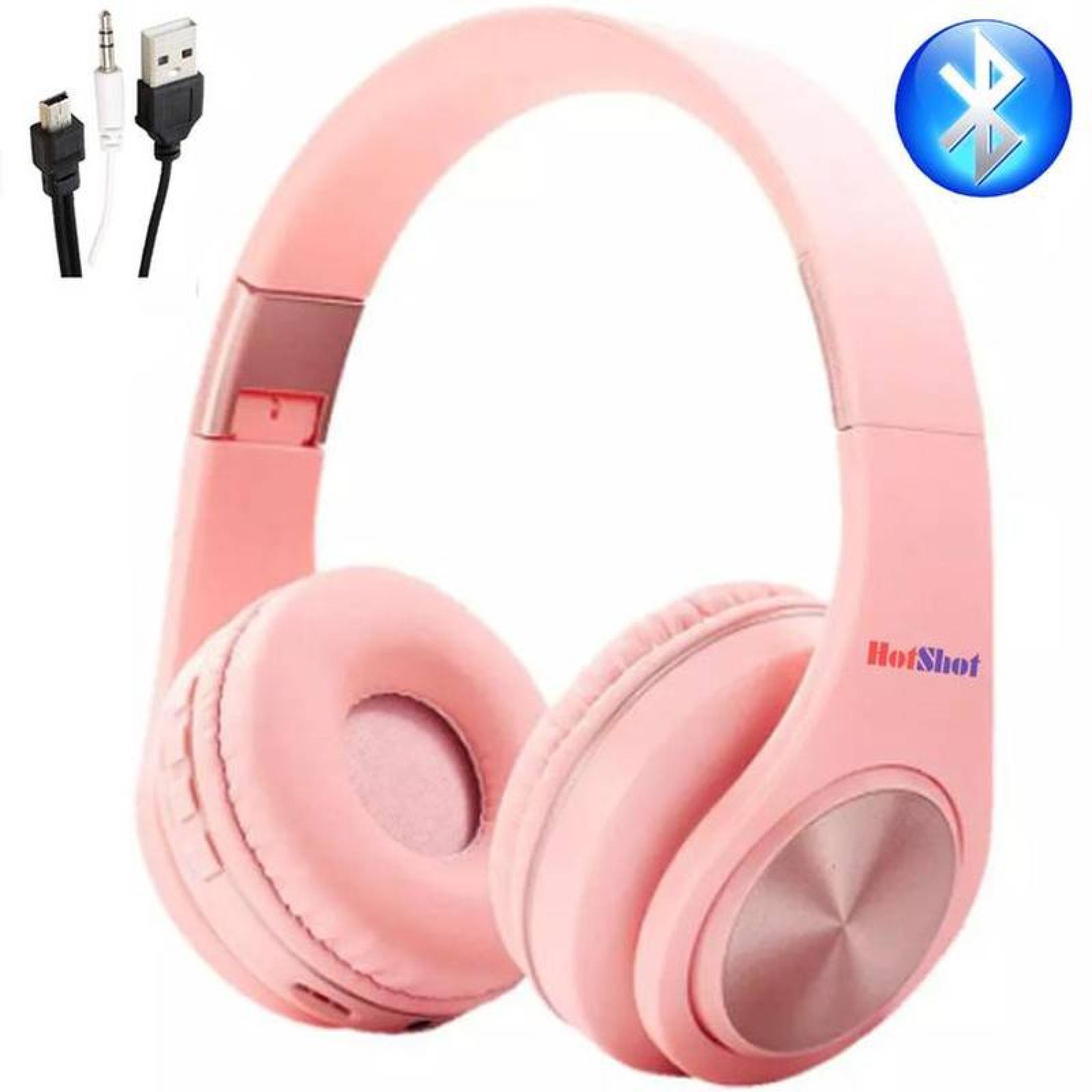 Auriculares Inalámbricos, MXKYB-001-5, Rosa, Jack Cable