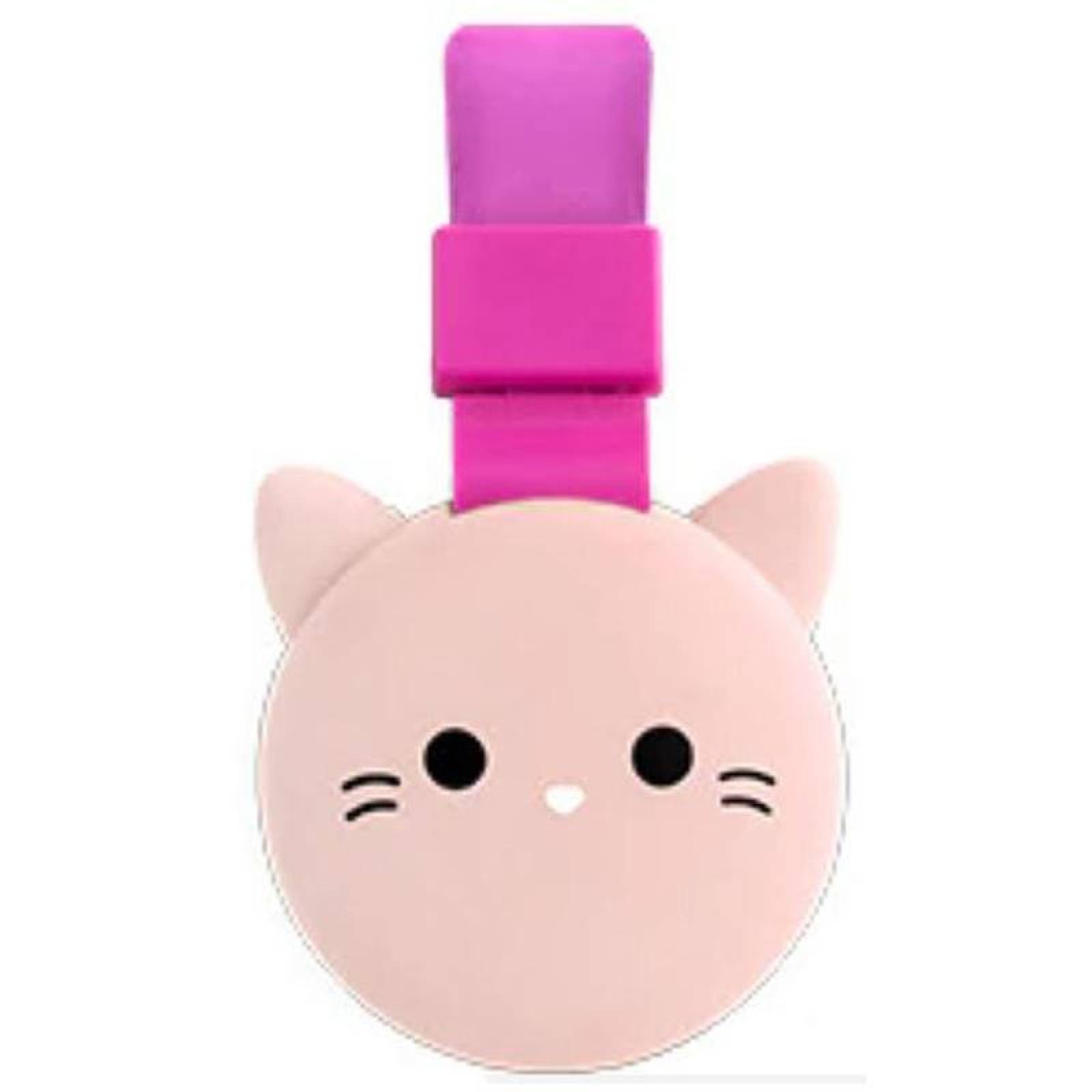  Diadema de Audífonos Rosas, MXYCA-001-21, Rosa, Jack 3.5mm, Cable 1.2m, 108±3dB, 20Hz a 20000Hz, PinkyCat