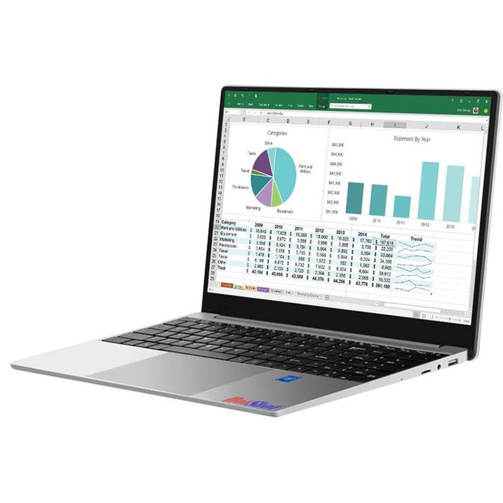 Computadora portátil ultra delgada, MXGUS-006-1, Intel i7, 8GB RAM, 1TB SSD, 15.6" Pantalla, 2.4 a 3.0GHz, Windows 10, 4000mAh, 4 a 6 Hrs., Grandplus