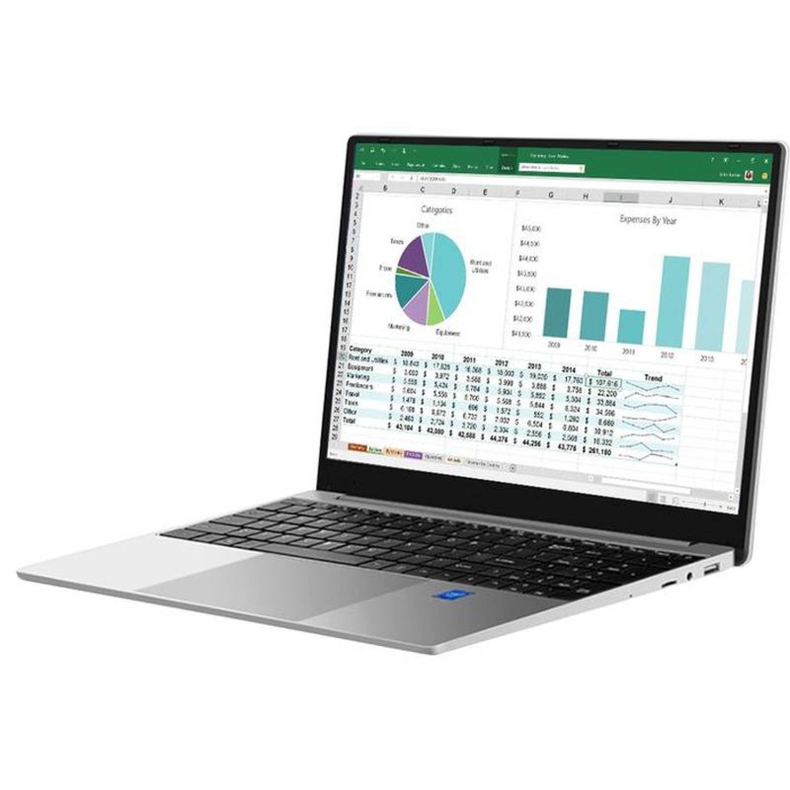 Laptops para maestros, MXIPU-003-5, Intel i5, 4GB RAM, 1TB SSD, 15.6" Pantalla, 3.6GHz, Windows 10, 4000mAh, 4 a 6 Hrs., IrisPlus