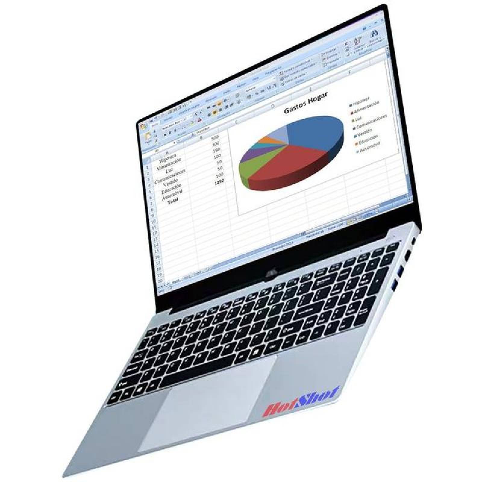 Laptops para trabajos de ingeniería, MXUHI-002-3, Intel i7, 4GB RAM, 512GB SSD, 15.6" Pantalla, 2.5 a 3.1GHz, Windows 10, 4400mAh, 4 a 6 Hrs., Ultrathin