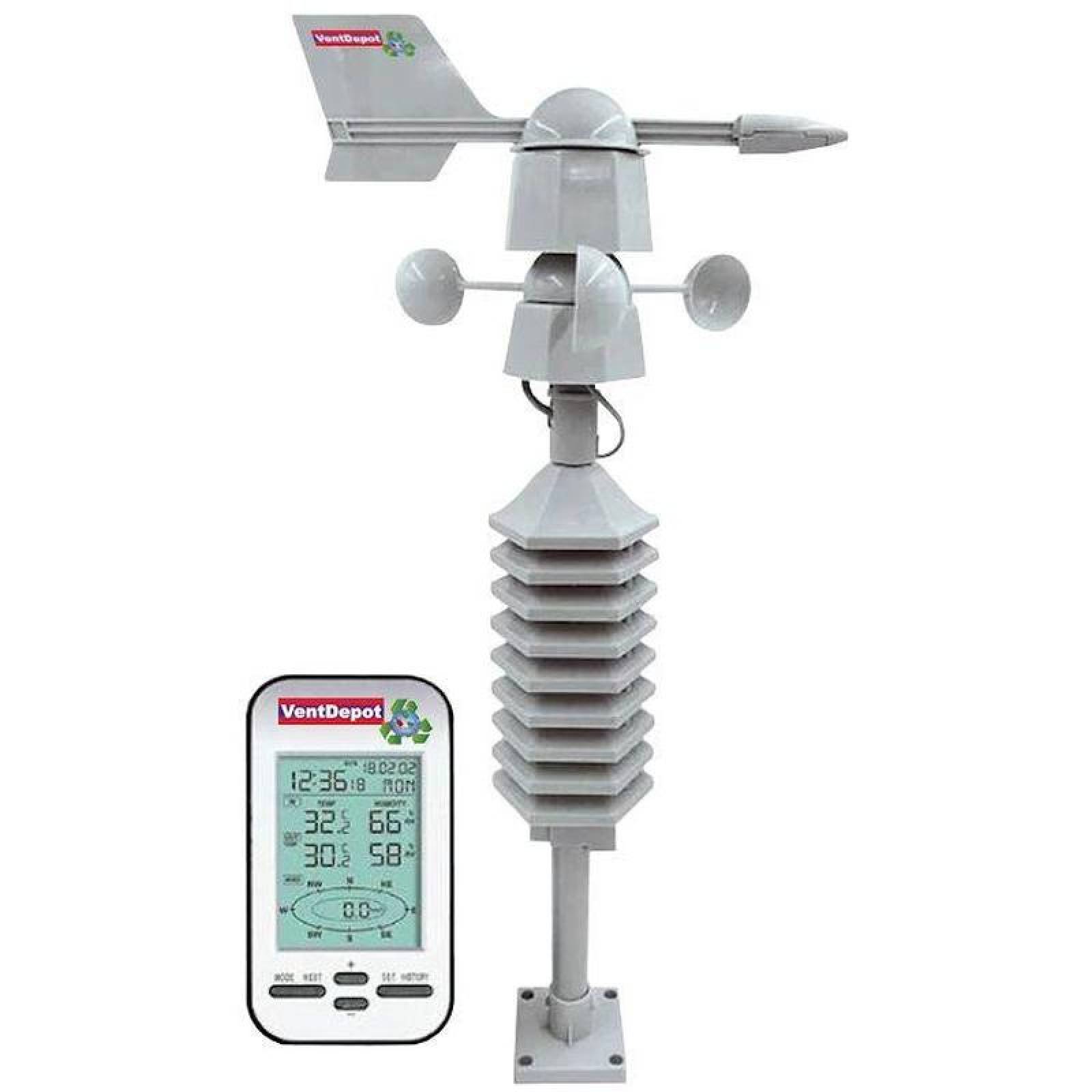Anemómetros Profesionales Sencillo MXDAP-001-29 CFTemp, Interior, -50 a 158C ó -58 a 158F Temp, Exterior, -50 a 158C ó -58 a 158F 2 AAA 1,5V 1"AAA" DisplayTemp