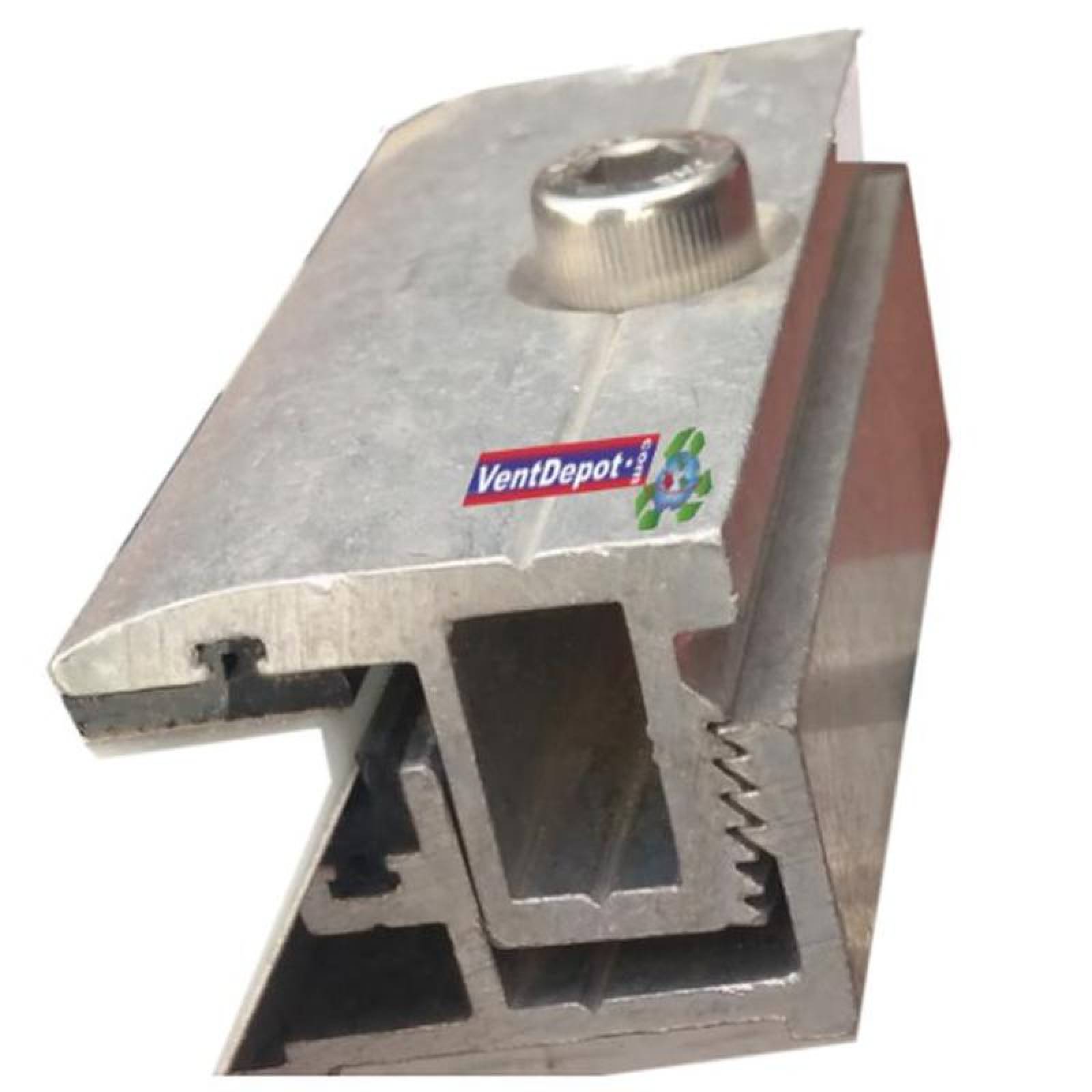 Montaje para Celdas Solares, MXCMS-012-2, Aluminio, Forma Final, 5 cm, 250Pza, ClemSolar