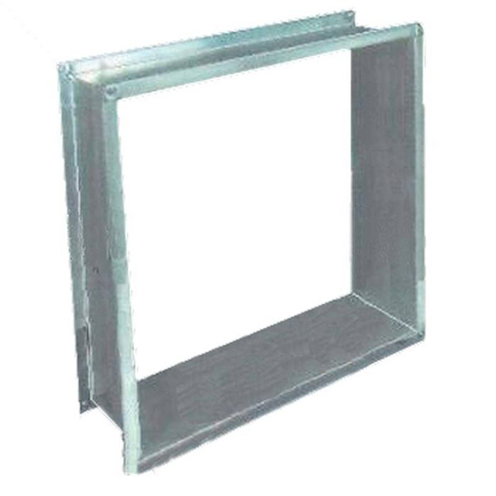 Extractor Axial Base MXMAG-0206 7x14" 5" Fondo Lámina galvanizada Cal, 18 Con pestaña, MarcoRigid