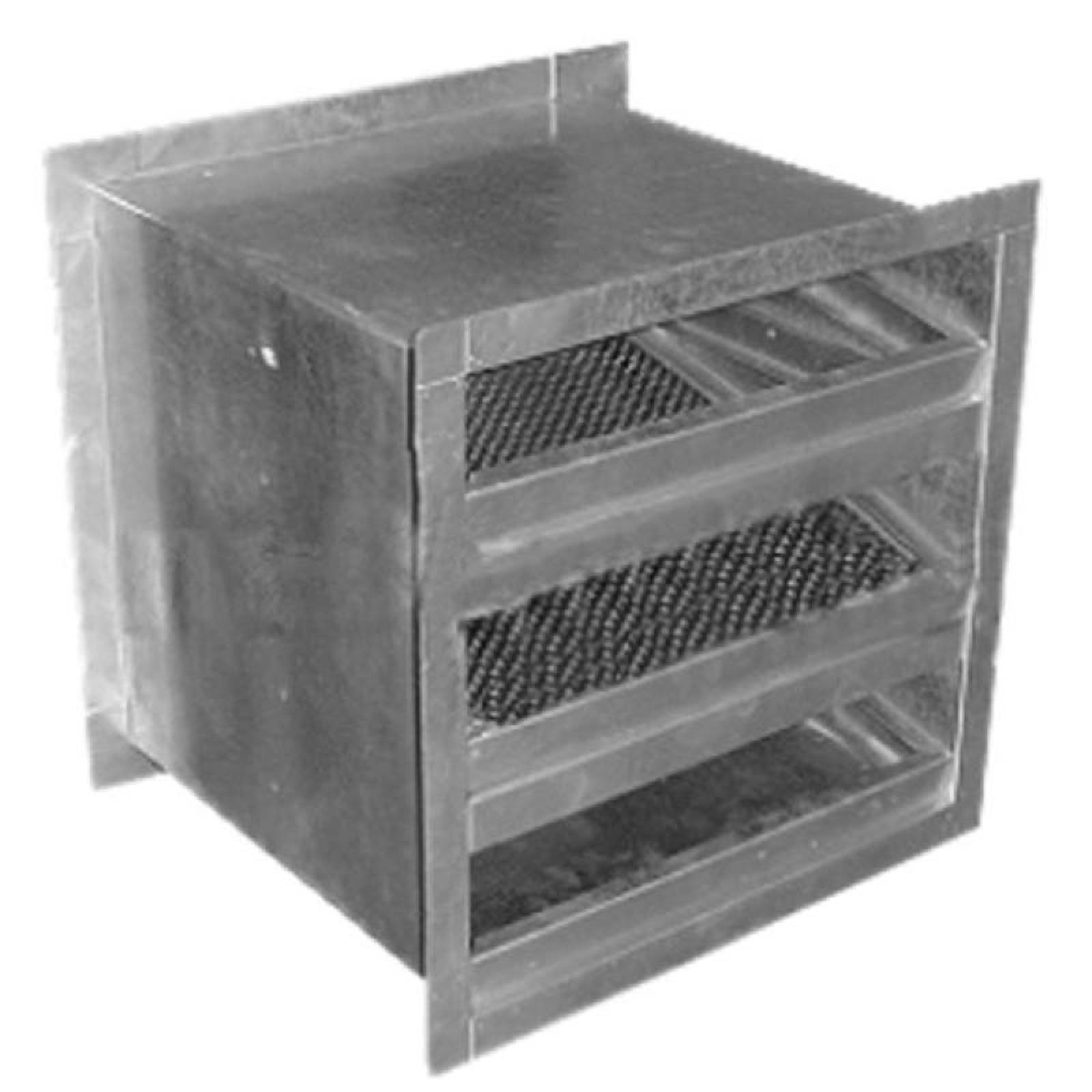 Porta Filtros de Aire VentDepot MXPFT-009-2 24x24" 5 Rieles Lamina Galvanizada Calibre 22, ModulFiltex