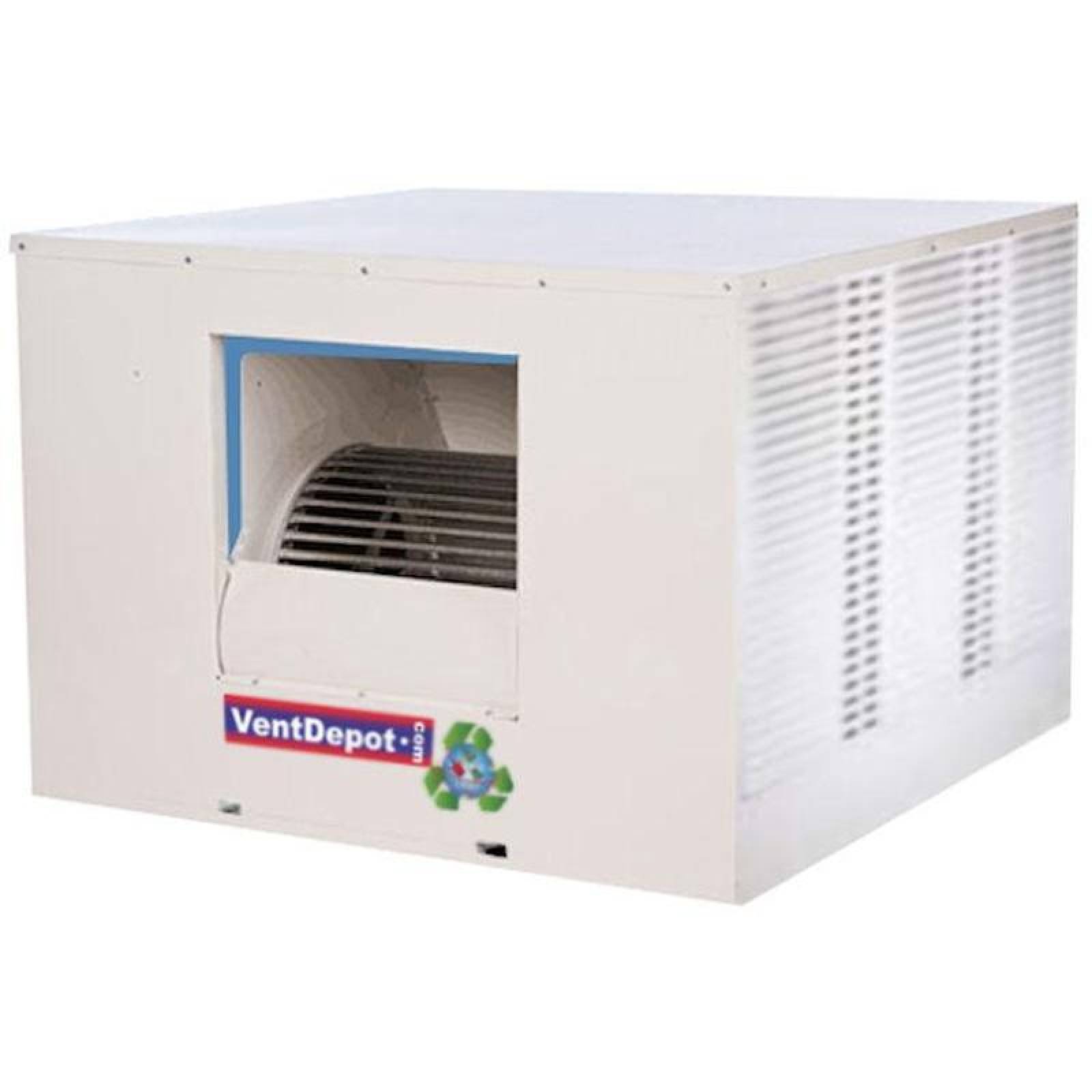 Aires Evaporativos con Celdek MXELL-0018 Rotor 30" Diámetro 58746m3hr 230460V 20HP 46,023,0A Descarga Invertida Celdek 12", EvapoCell