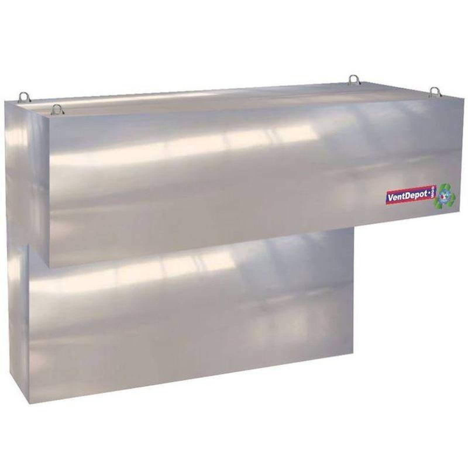 Campana Extractora para Cocina, MXINB-0761, 64x24x40", C.22, 3Luminarios LED, 2Filtro, Dren para Grasa, Inox. 304, BackInox