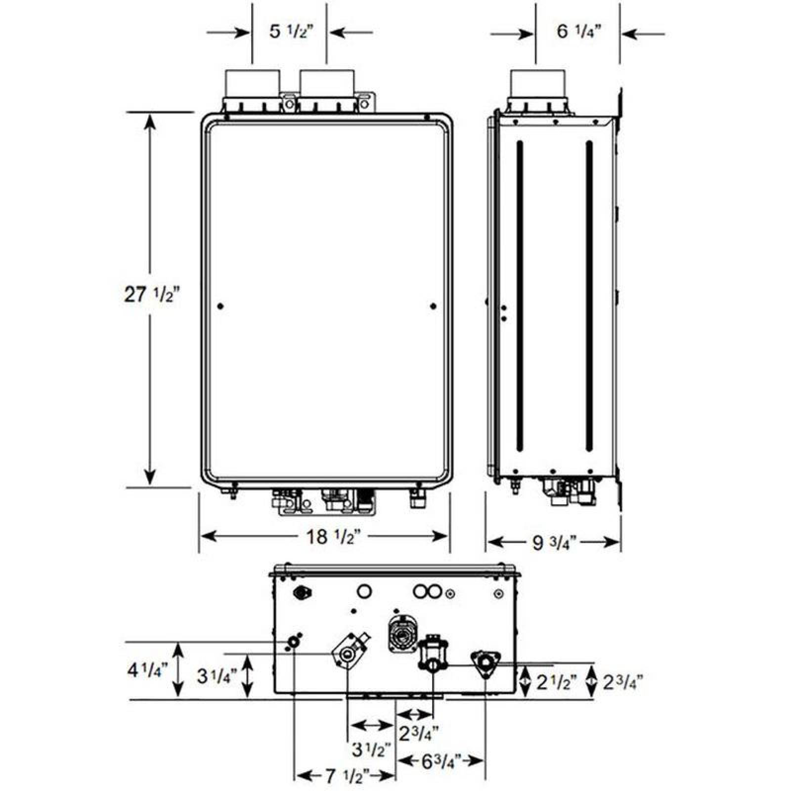  Boiler para industrias, MXPSI-001-6, 5 Servicios, 1.5L/min, Gas Natural, 1.76kPa, Chispa Electrónica, Interior, Prestige