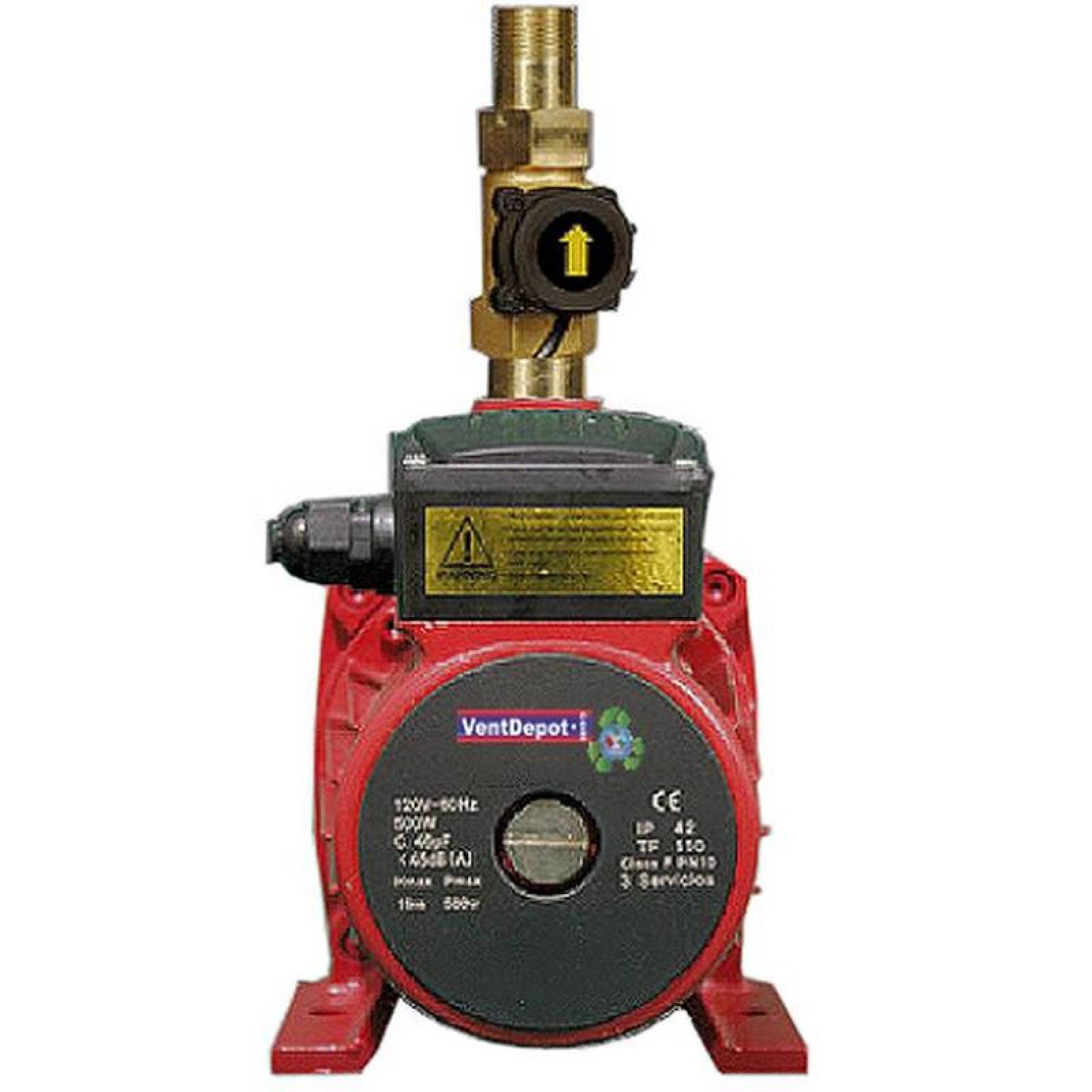 Bomba de Presion Duplex MXBMB-001-29 90LPM 3 a 4 Servicios 120V1F60Hz 500Watts Diámetro Tuberia 34" 1,9Kgc metros cuadrados IP42 PumpFirst