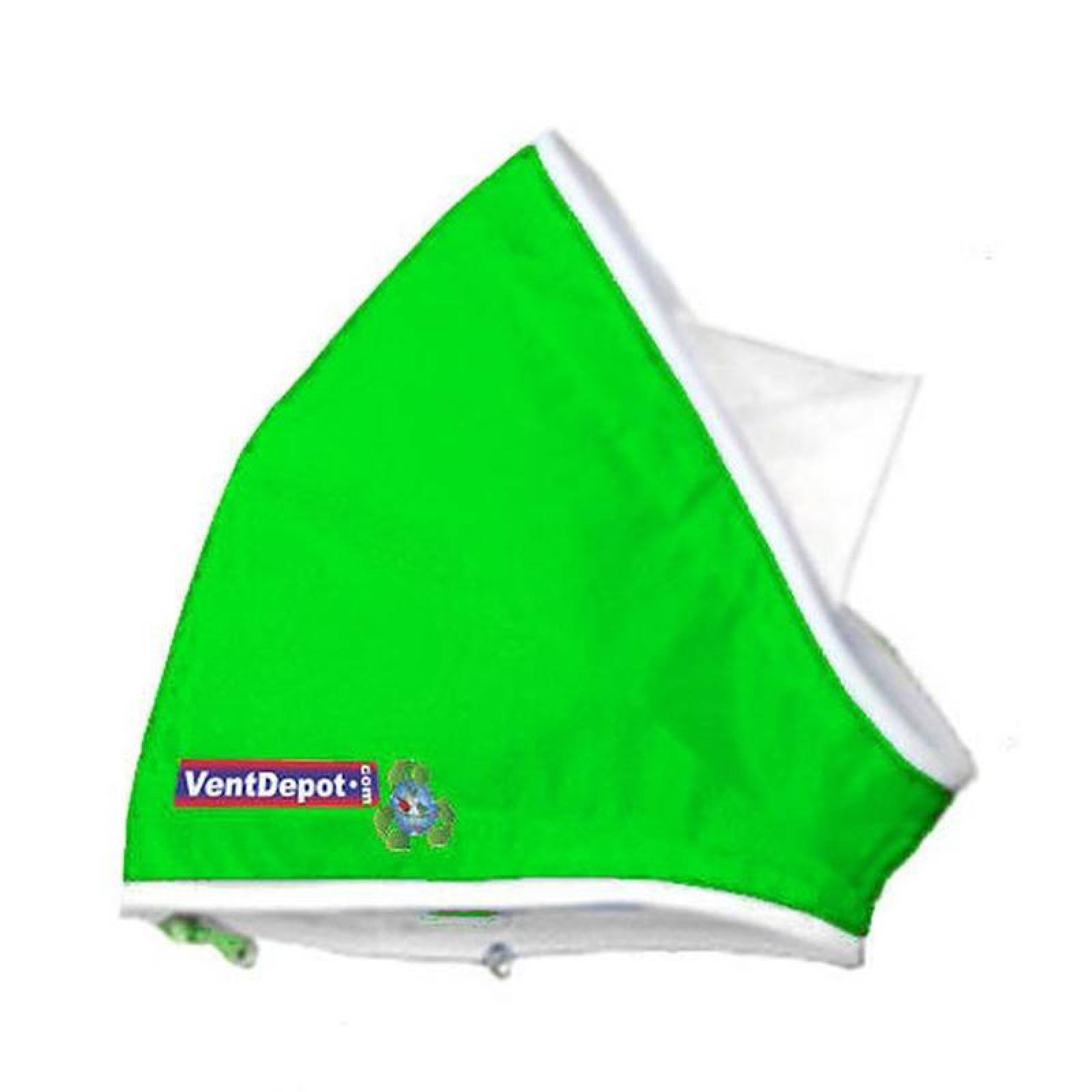  Codos Redondos de 45 Grados, MXCCC-131, Codo con Angulo de 45, 16" Diámetro, Radio 8", Altura 24", 3736 a 5604m3/hr, Verde Limón., AirRegularElbow 45