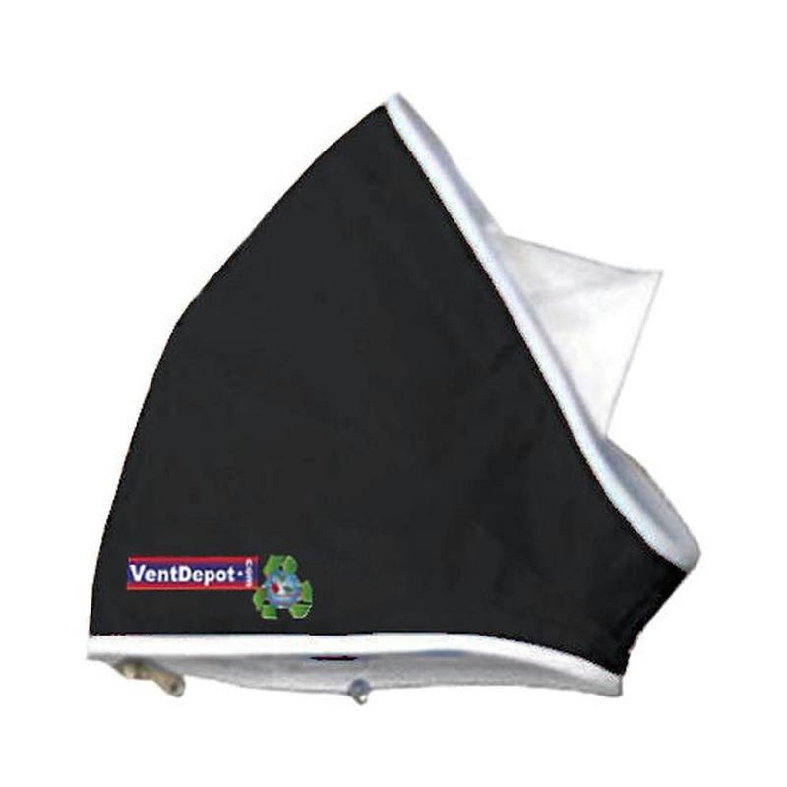 Codo Circular en Escuadra 45 Grados, MXCCC-145, Codo con Angulo de 45, 18" Diámetro, Radio 9", Altura 27", 4728 a 7092m3/hr, Negro., AirRegularElbow 45