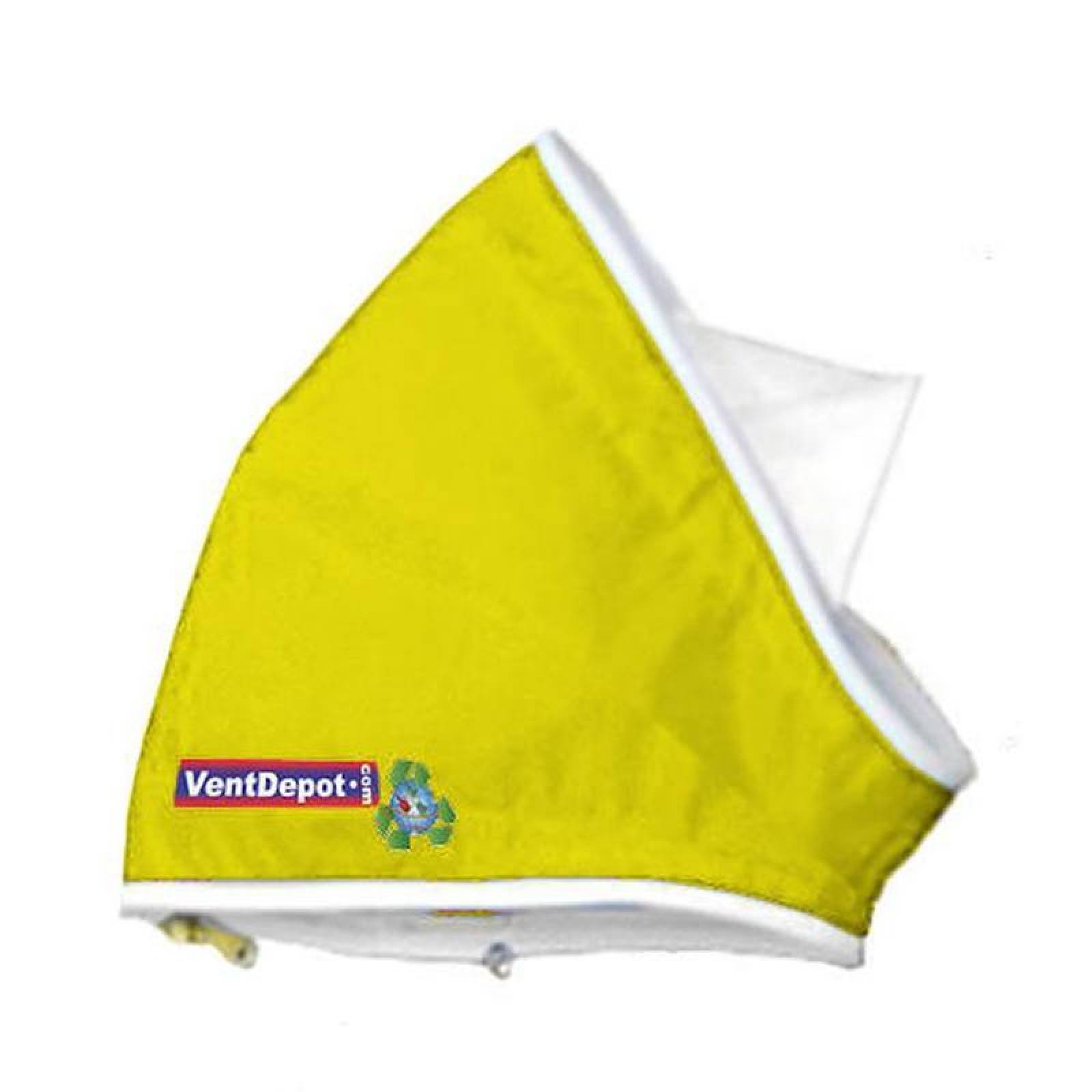  Codo Circular de 45 Grados, MXCCC-178, Codo con Angulo de 45, 20" Diámetro, Radio 10", Altura 30", 5837 a 8756m3/hr, Amarillo., AirRegularElbow 45