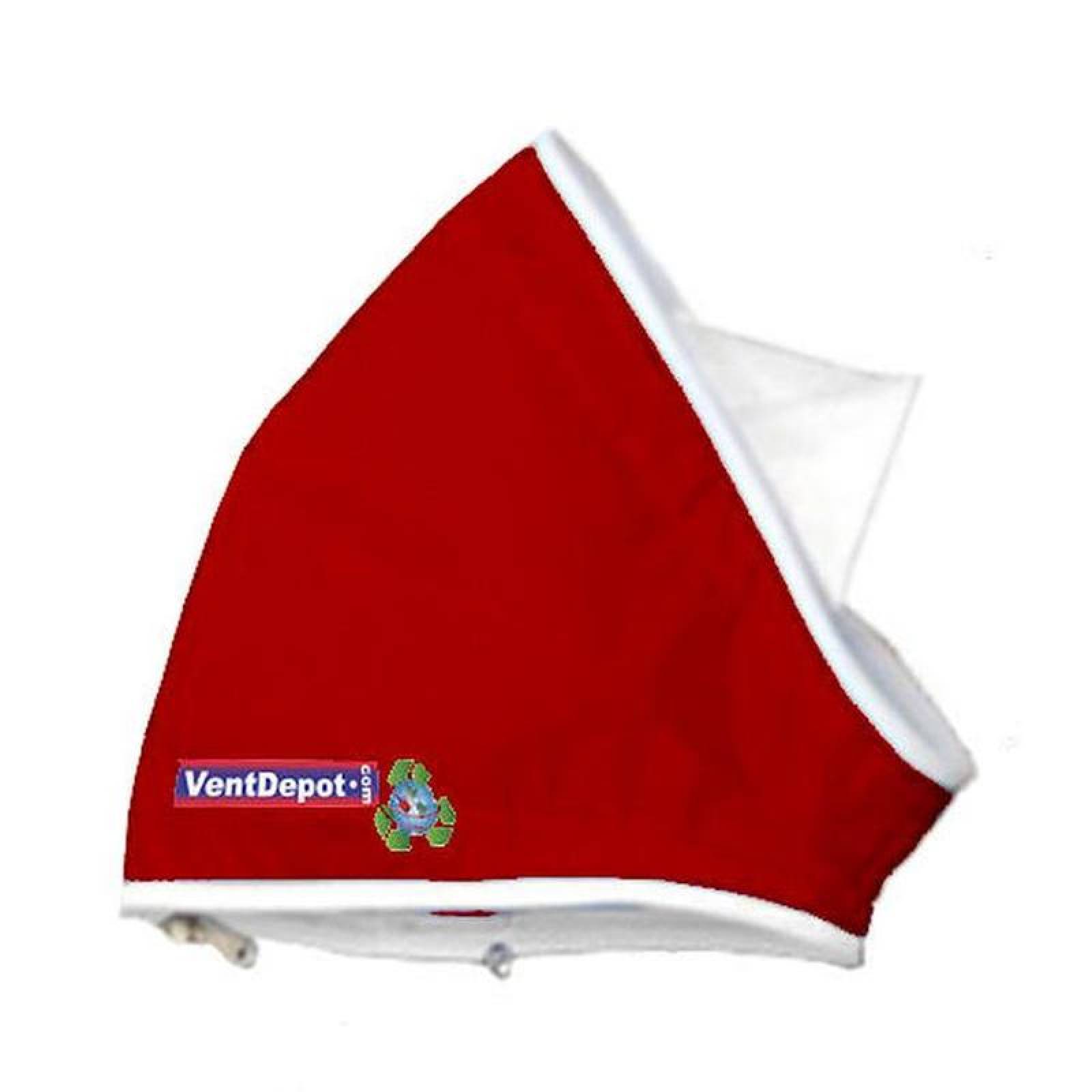  Codo Circular en Escuadra 45 Grados, MXCCC-355, Codo con Angulo de 45, 34" Diámetro, Radio 17", Altura 51", 16870 a 25305m3/hr, Rojo Oscuro., AirRegularElbow 45