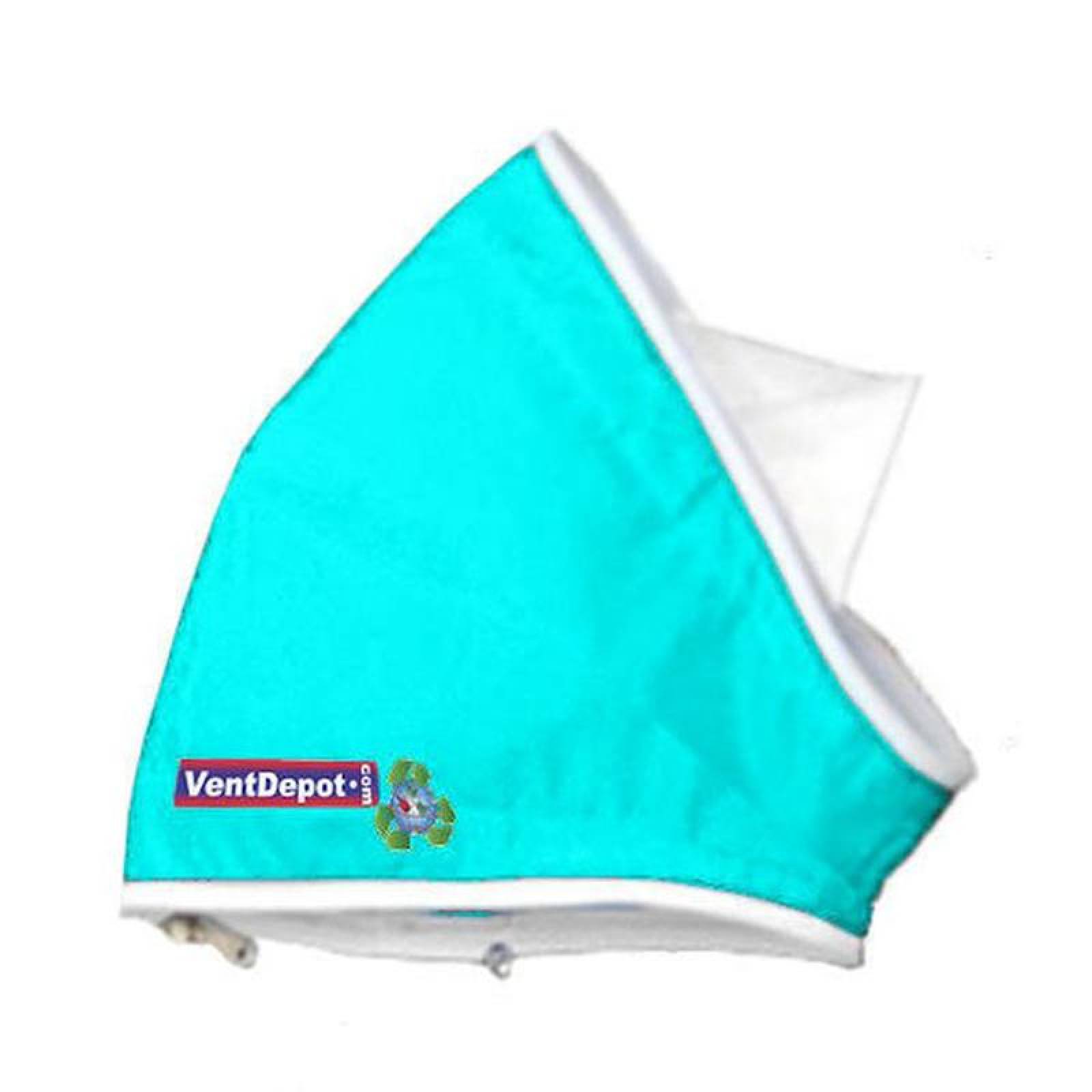  Codos Circular 45 Grados, MXCCC-470, Codo con Angulo de 45, 44" Diámetro, Radio 22", Altura 66", 28252 a 42379m3/hr, Turquesa., AirRegularElbow 45