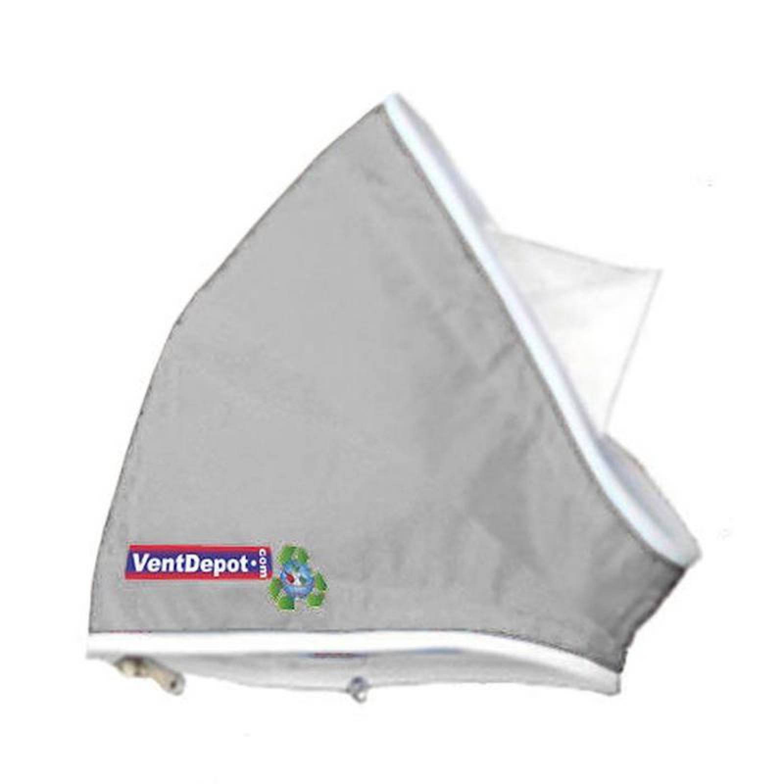  Codos Circular 45 Grados, MXCCC-530, Codo con Angulo de 45, 50" Diámetro, Radio 25", Altura 75", 36483 a 54725m3/hr, Gris Perla., AirRegularElbow 45