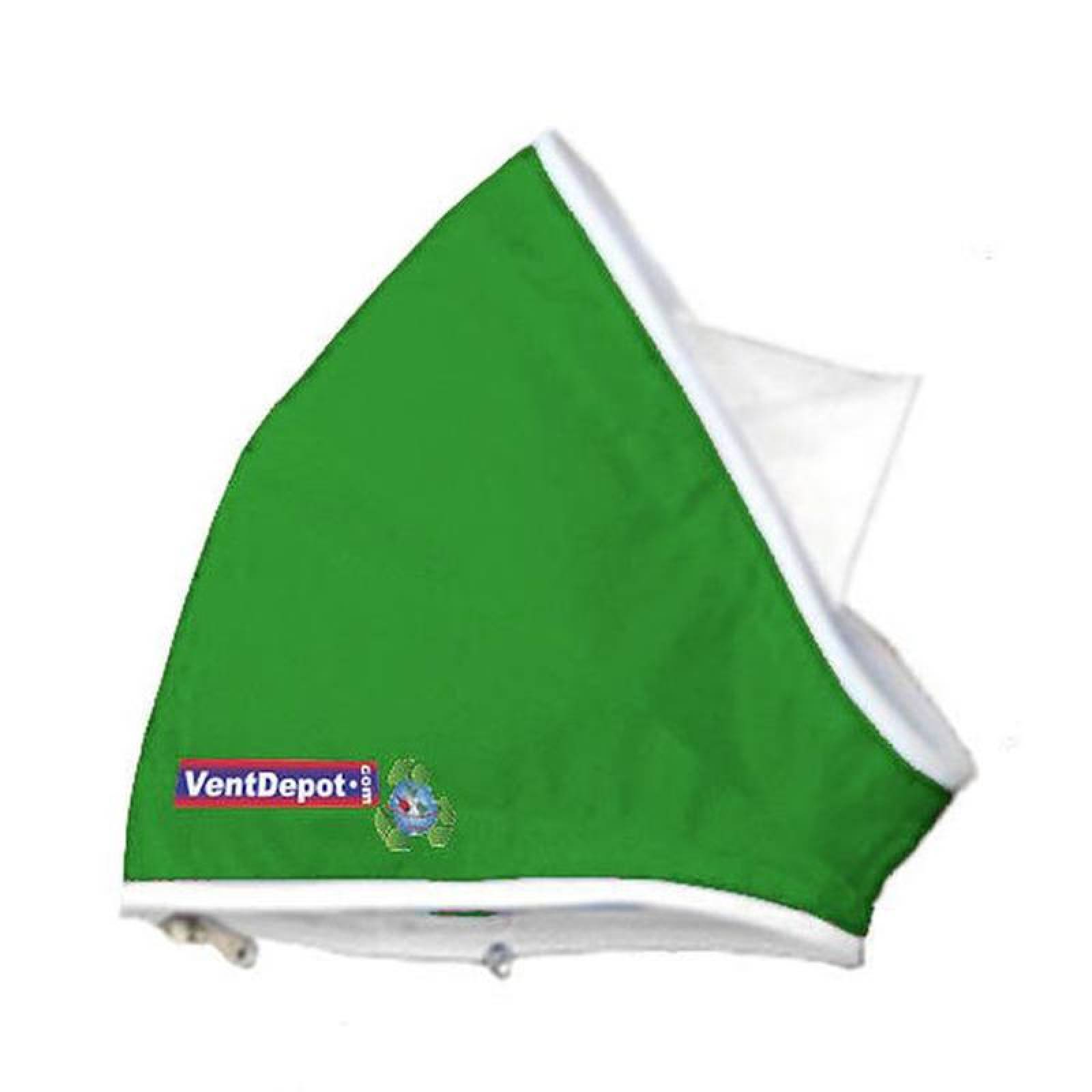  Codo Circular para Ventilación, MXCCC-540, Codo con Angulo de 45, 50" Diámetro, Radio 25", Altura 75", 36483 a 54725m3/hr, Verde Pasto., AirRegularElbow 45