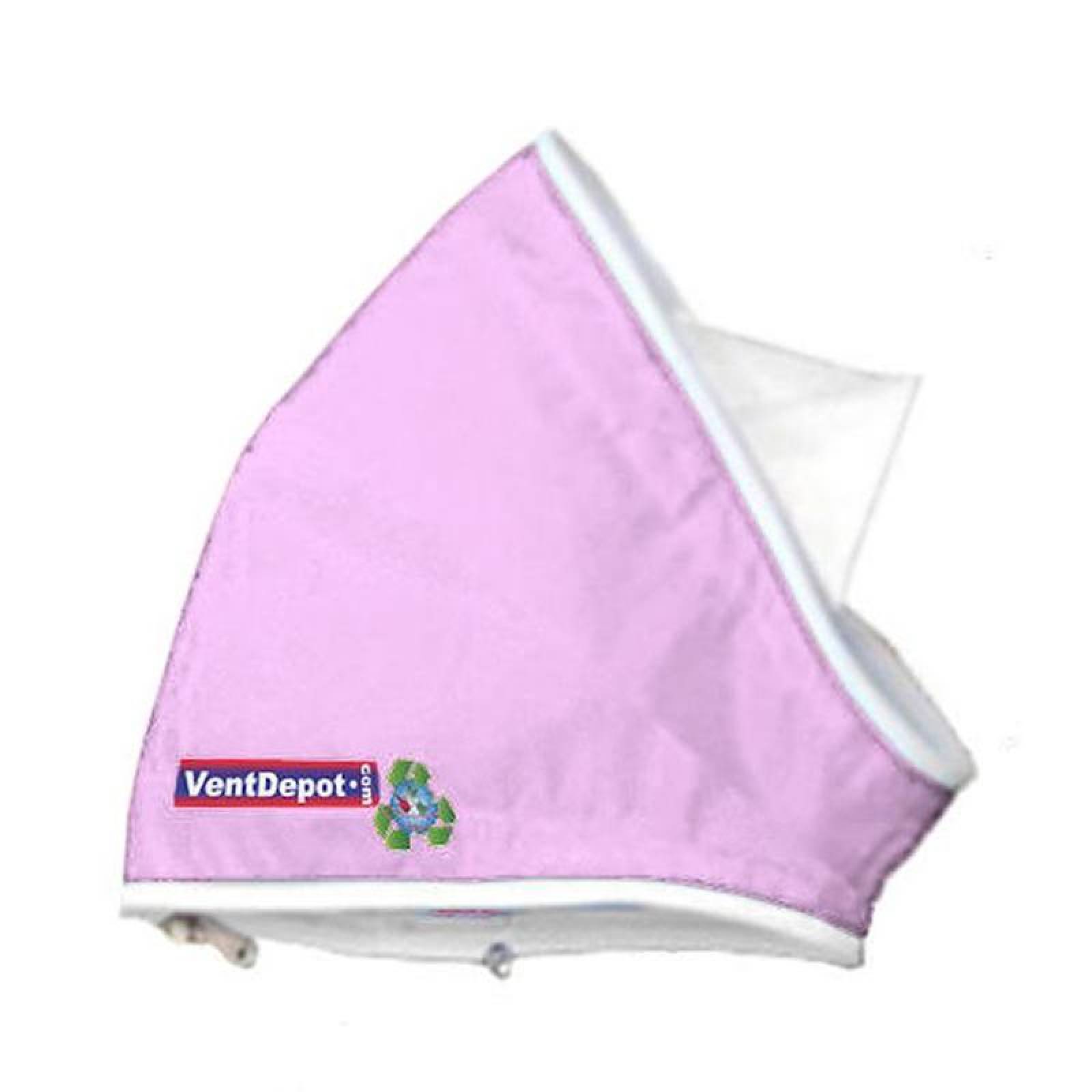  Codos Circular en Escuadra, MXCCC-621, Codo con Angulo de 45, 56" Diámetro, Radio 28", Altura 84", 45764 a 68646m3/hr, Rosa Pastel., AirRegularElbow 45