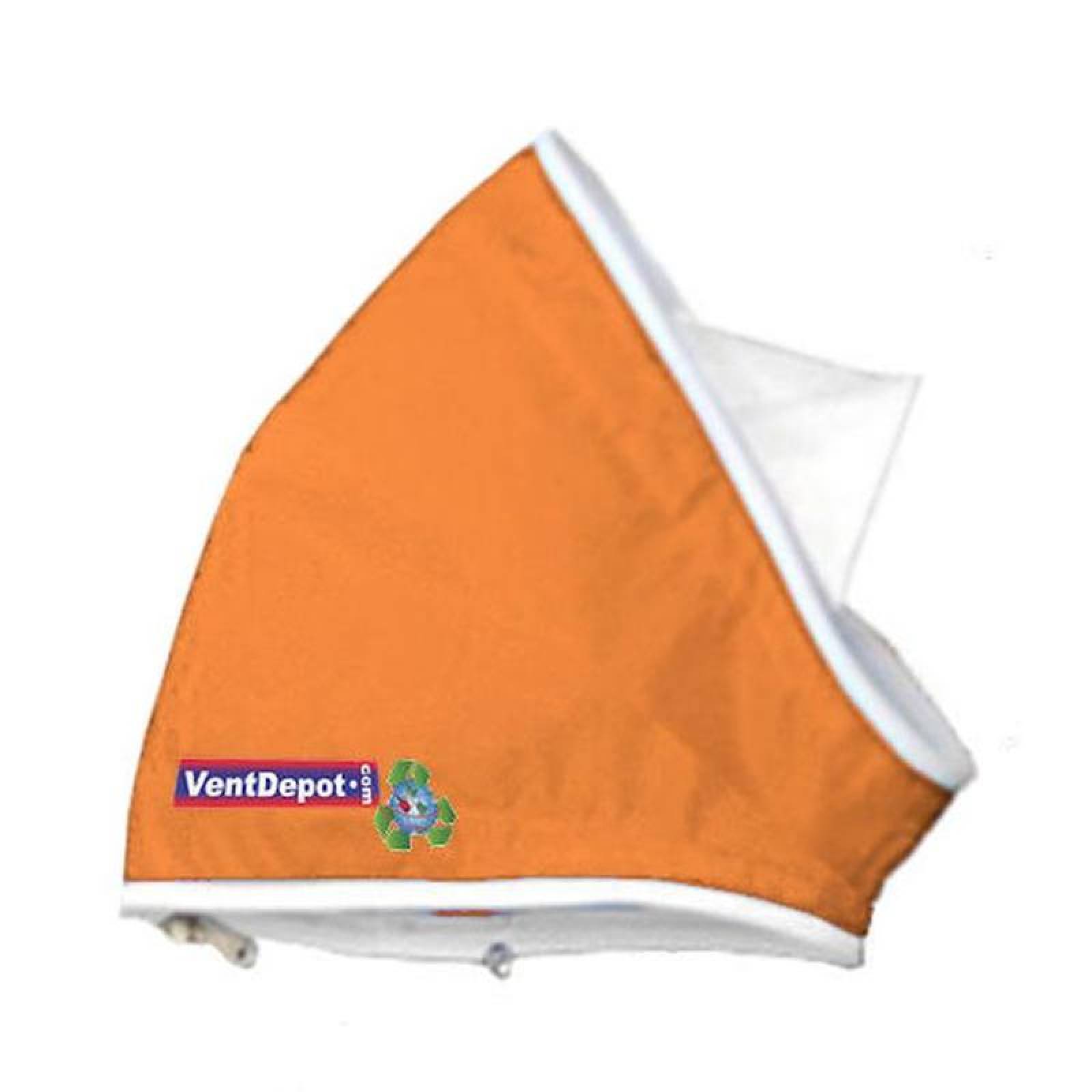 Codo Circular en Escuadra 45 Grados, MXCCC-895, Codo con Angulo de 45, 80" Diámetro, Radio 40", Altura 120", 93397 a 140095m3/hr, Naranja Claro.
, AirRegularElbow 45