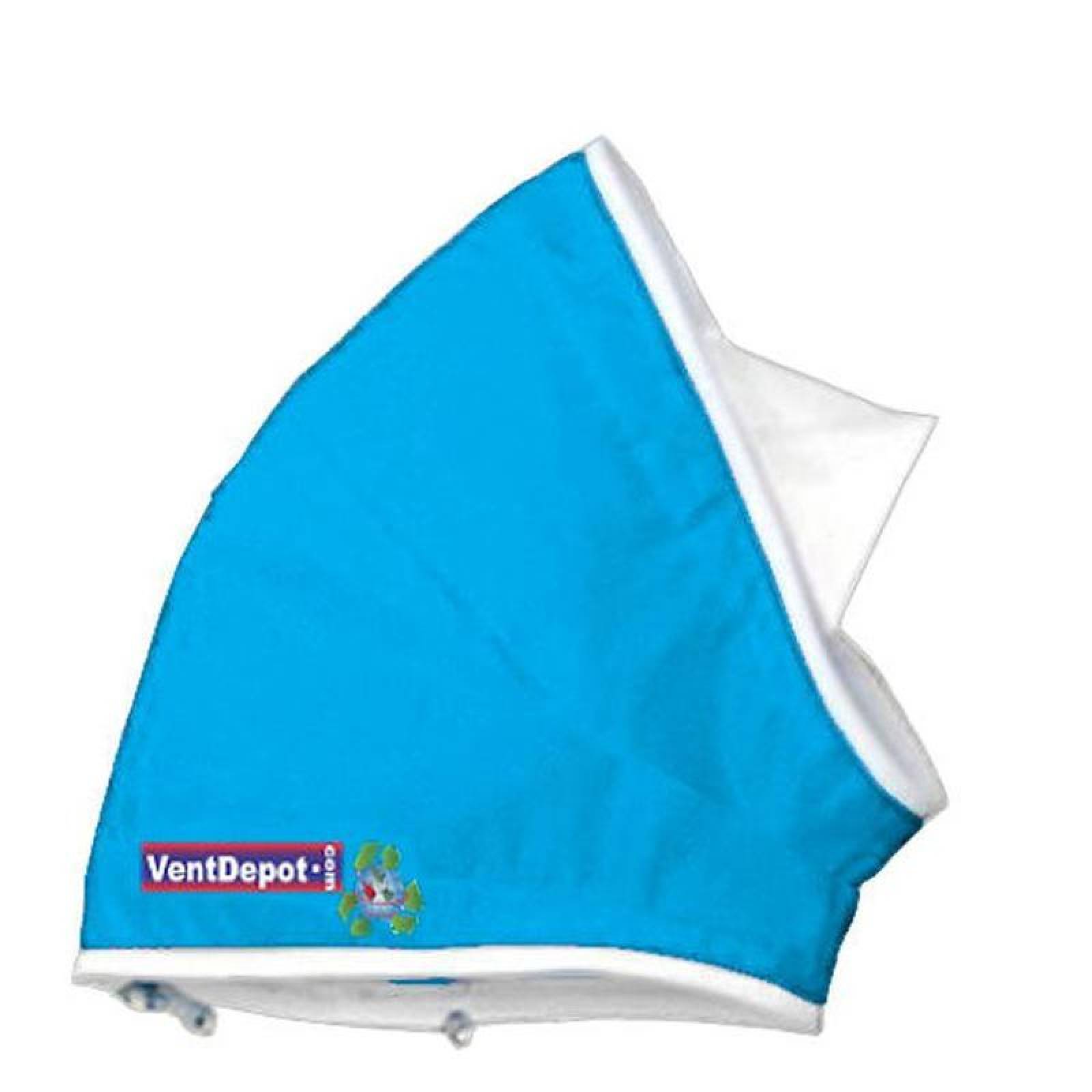  Codo Textil para Mina, MXCCF-255, Codo con Angulo de 60, 26" Diámetro, Radio 13", Altura 39", 9865 a 14798m3/hr, Azul Cielo., AirRegularElbow 60